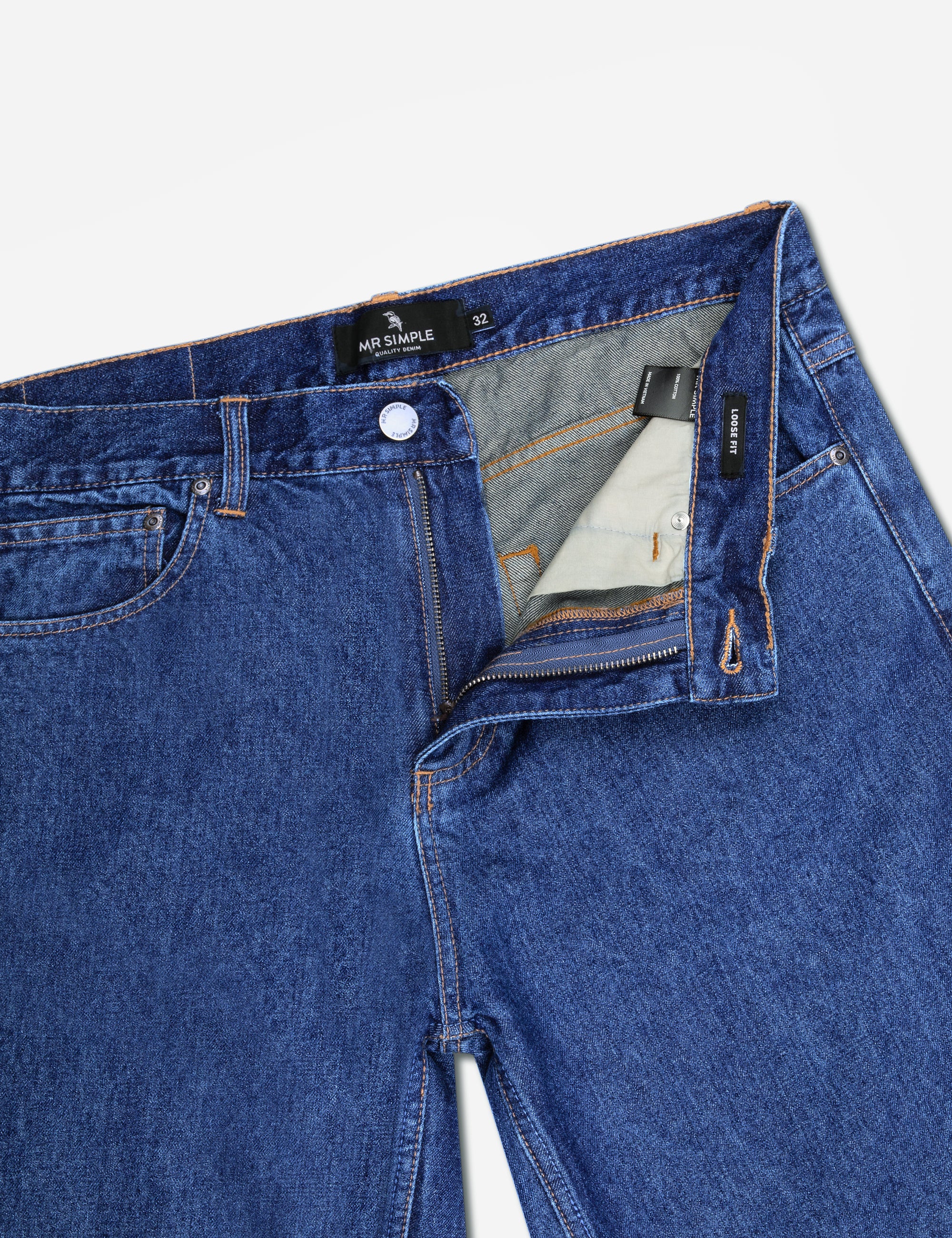 Fresno Loose Fit Denim - Blue Steel - Image 10