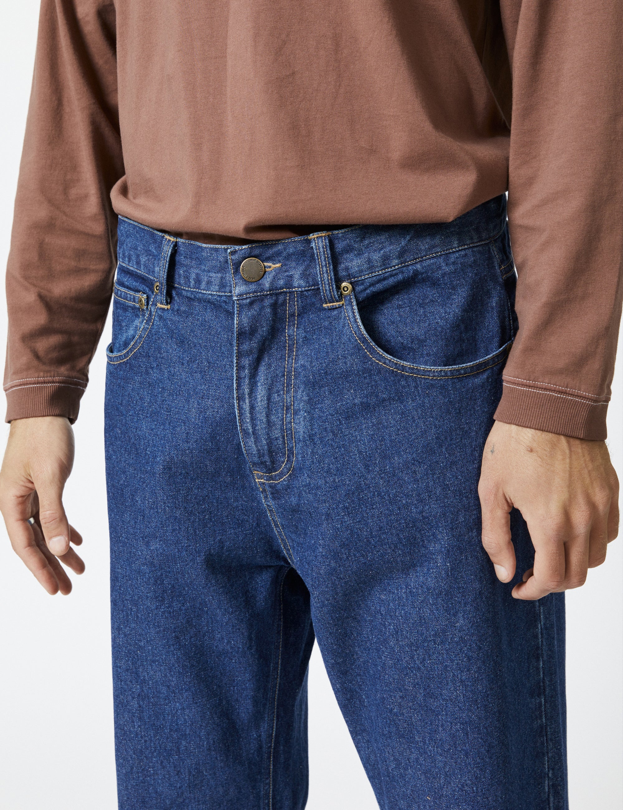 Fresno Loose Fit Denim - Blue Steel - Image 11