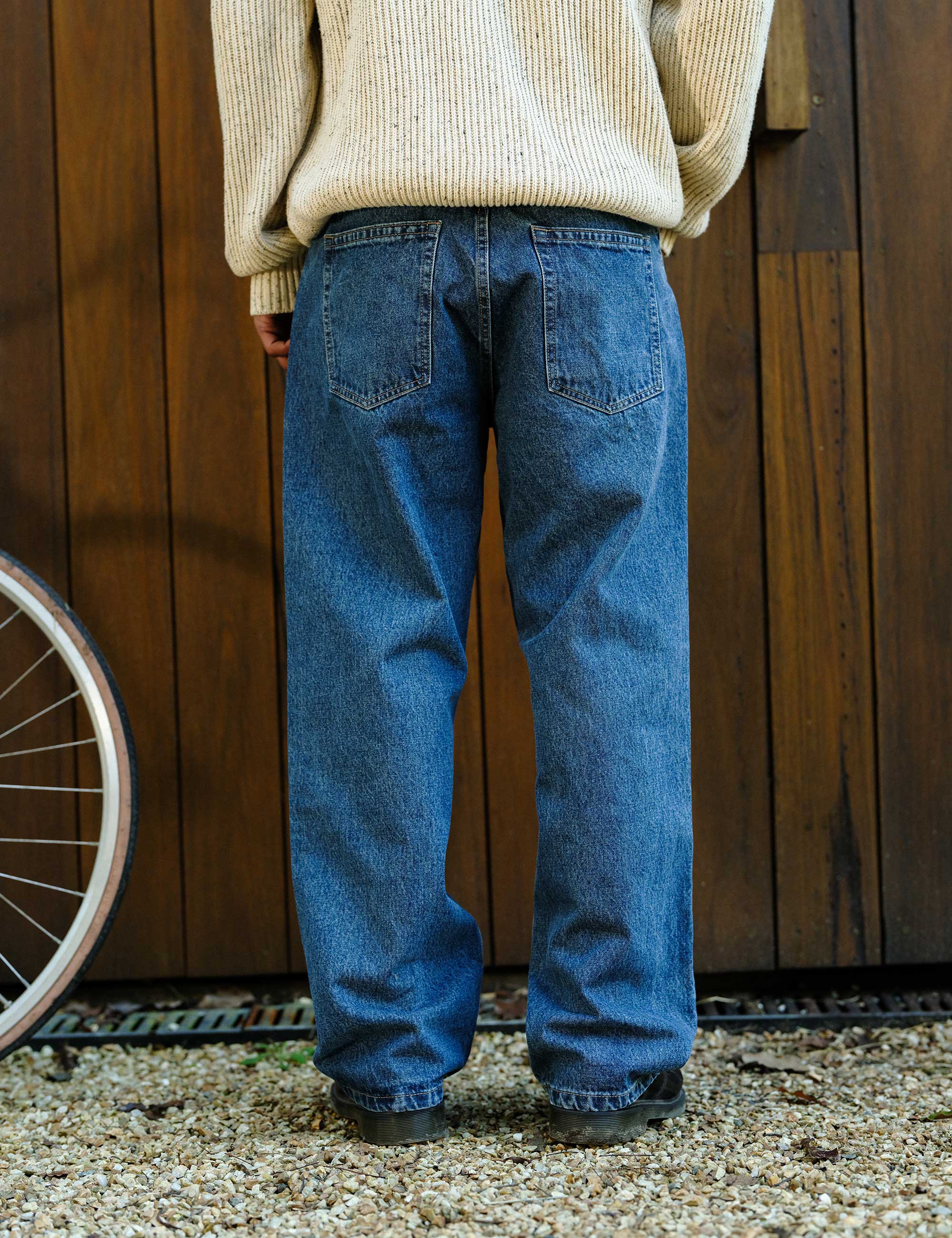 Fresno Loose Fit Denim - Blue Steel - Image 3