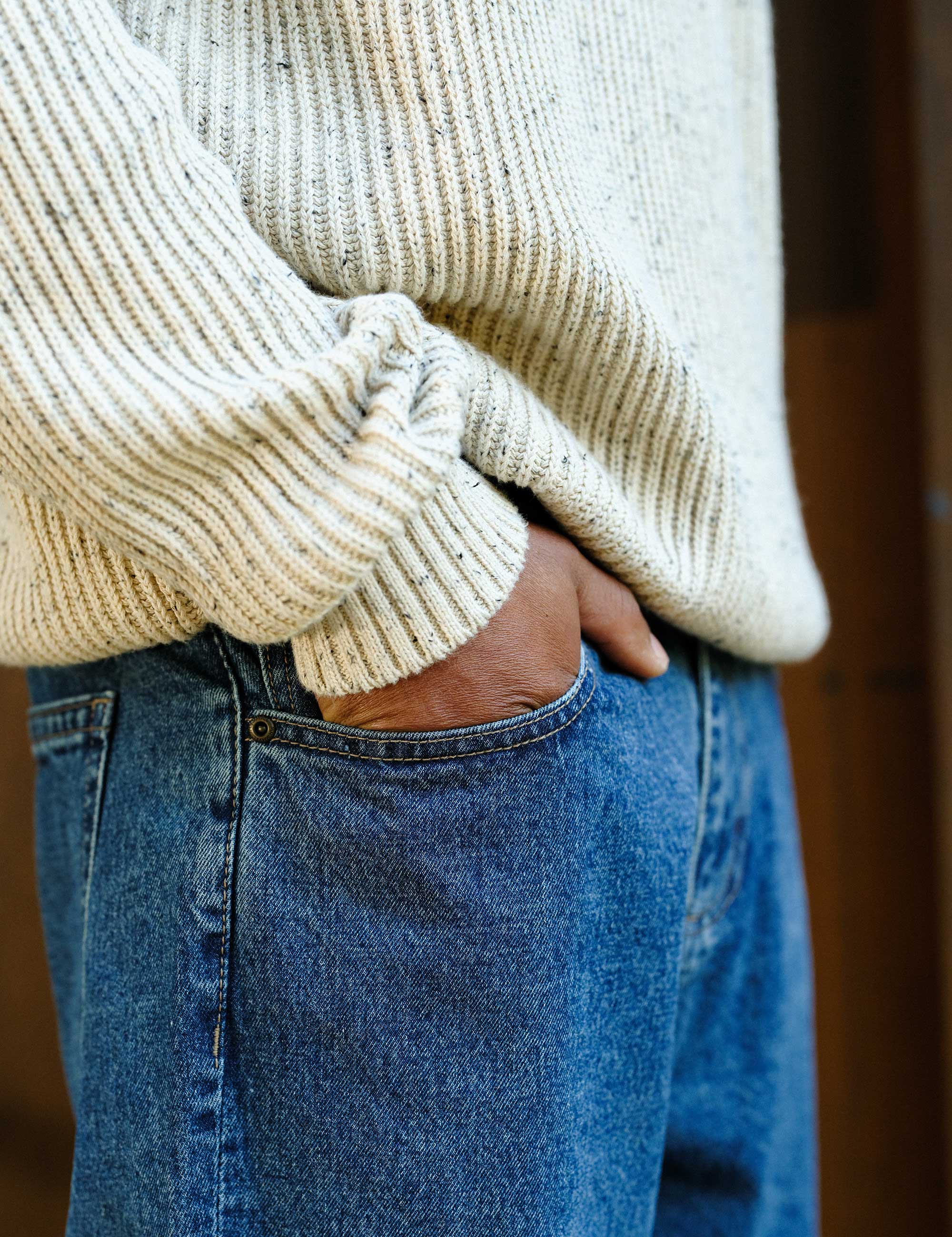 Fresno Loose Fit Denim - Blue Steel - Image 5