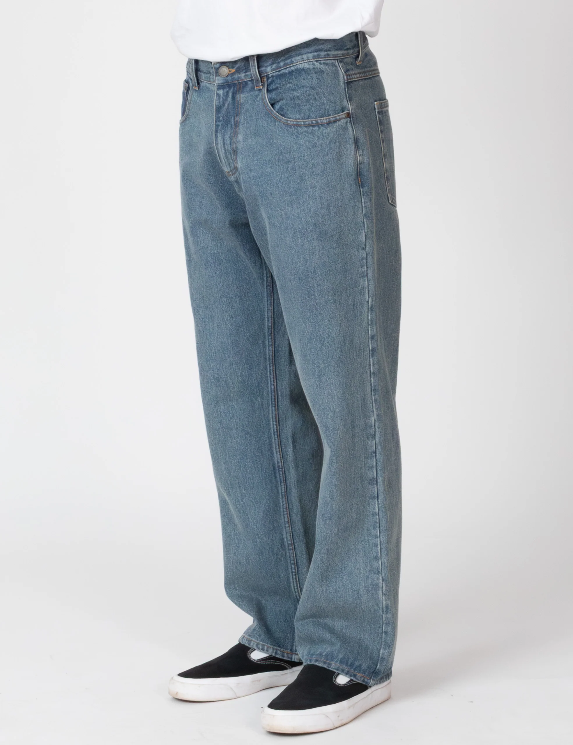 Fresno Loose Fit Denim - Vintage Blue - Image 8