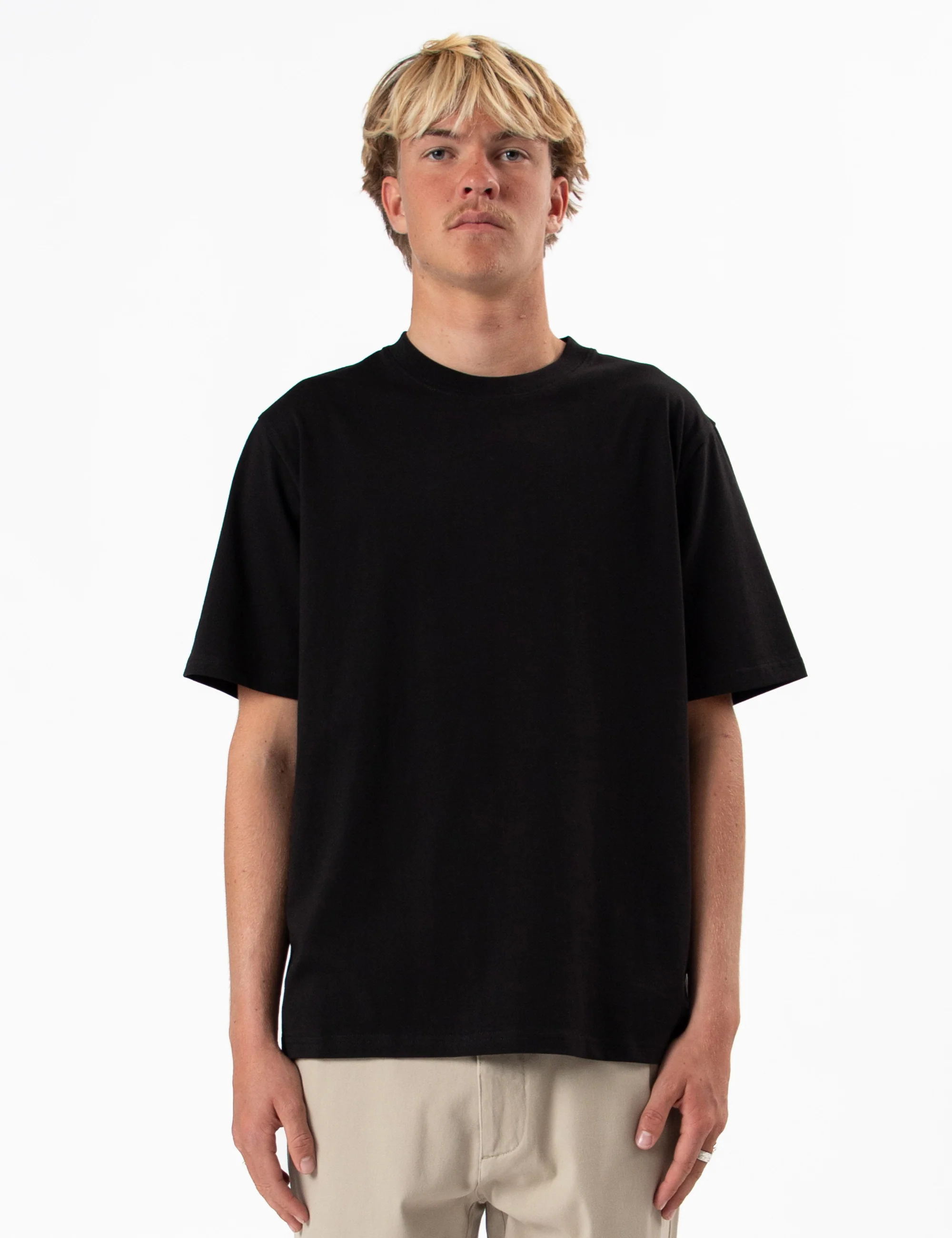 Heavy Weight Tee - Black - Image 2