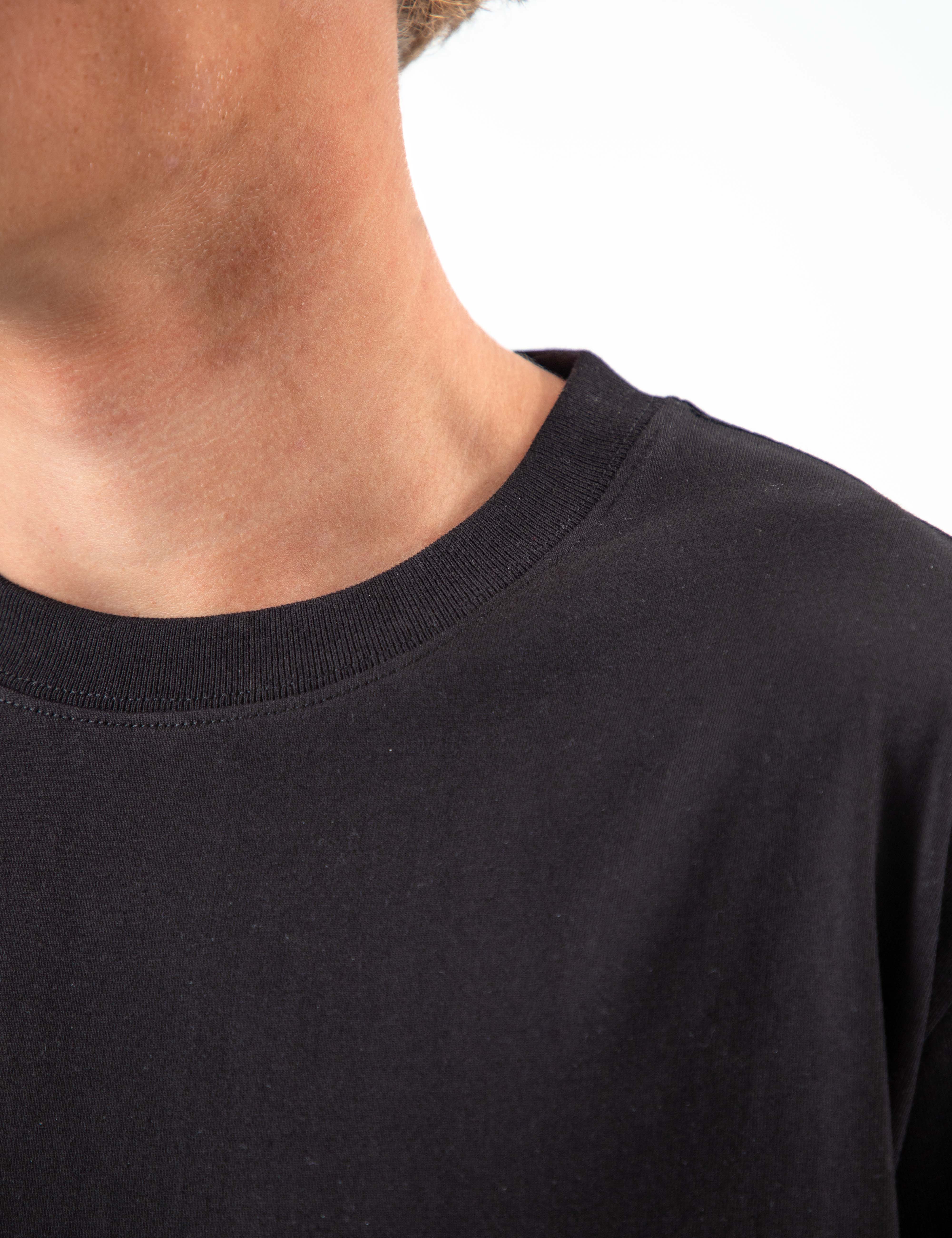 Heavy Weight Tee - Black - Image 4