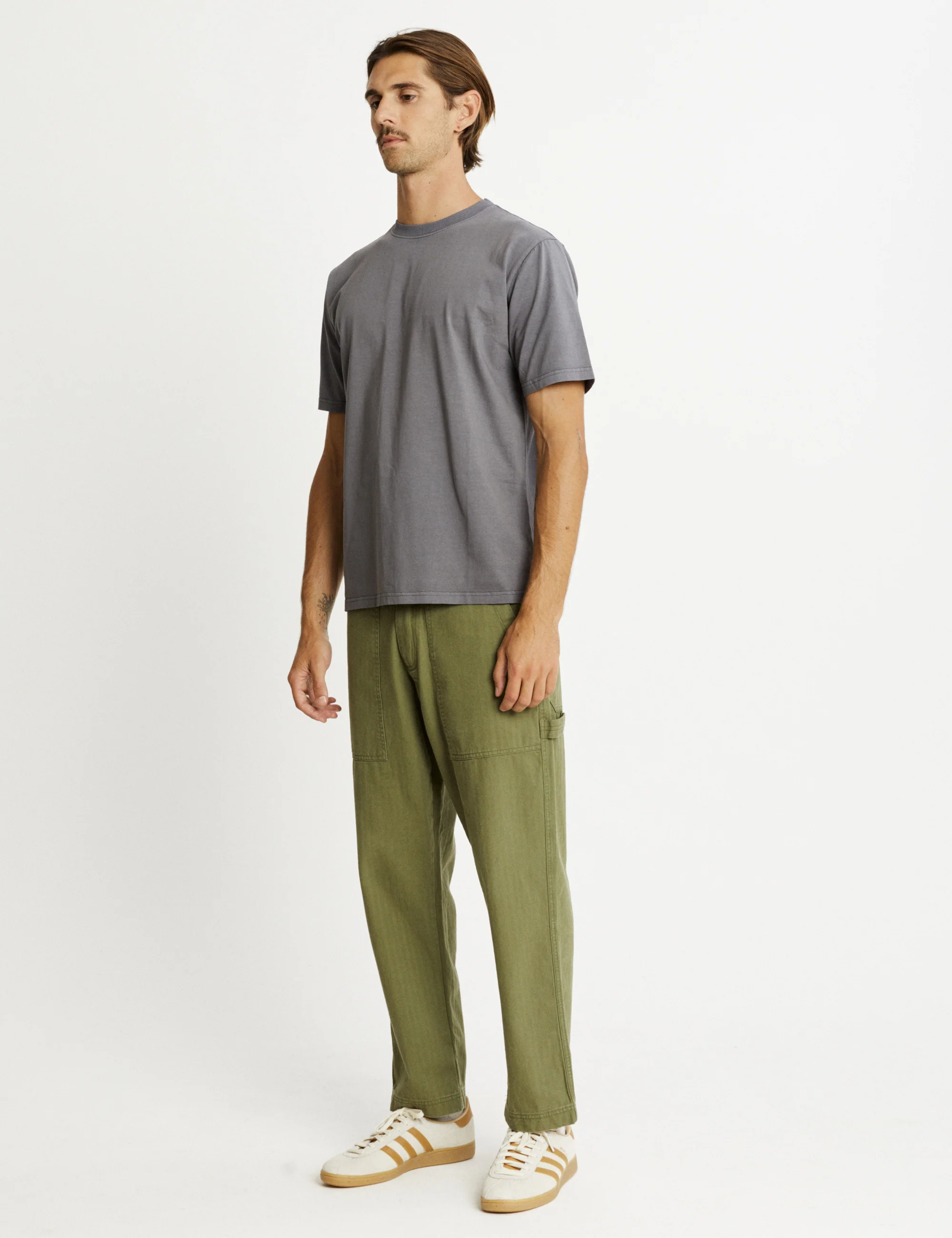Heavy Weight Tee - Graphite - Image 4