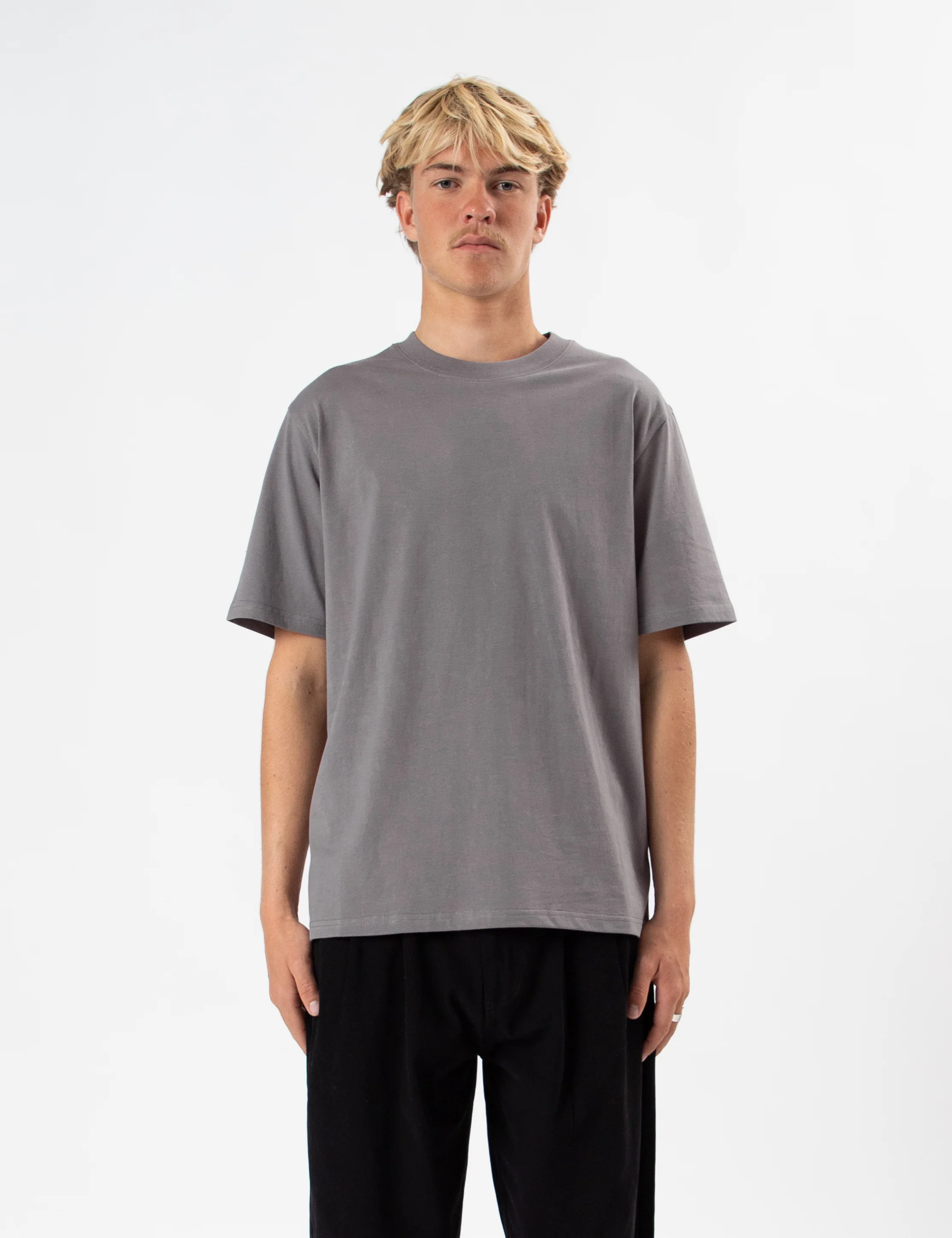 Heavy Weight Tee - Graphite - Image 7