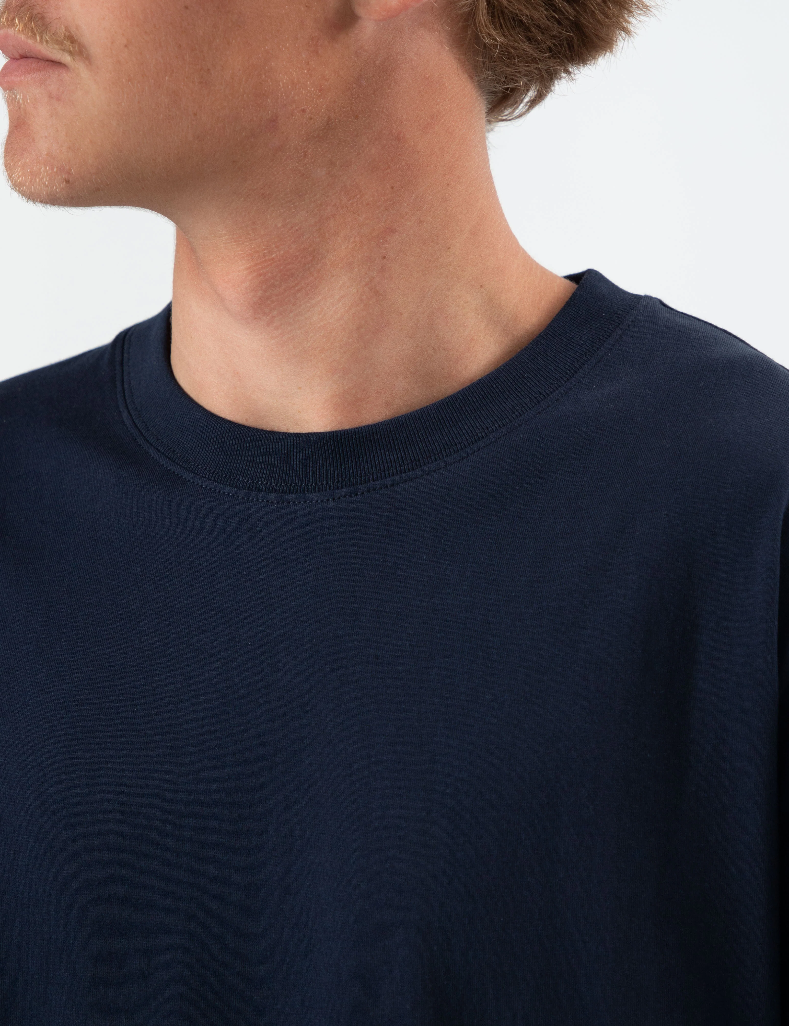 Heavy Weight Tee - Navy - Image 3