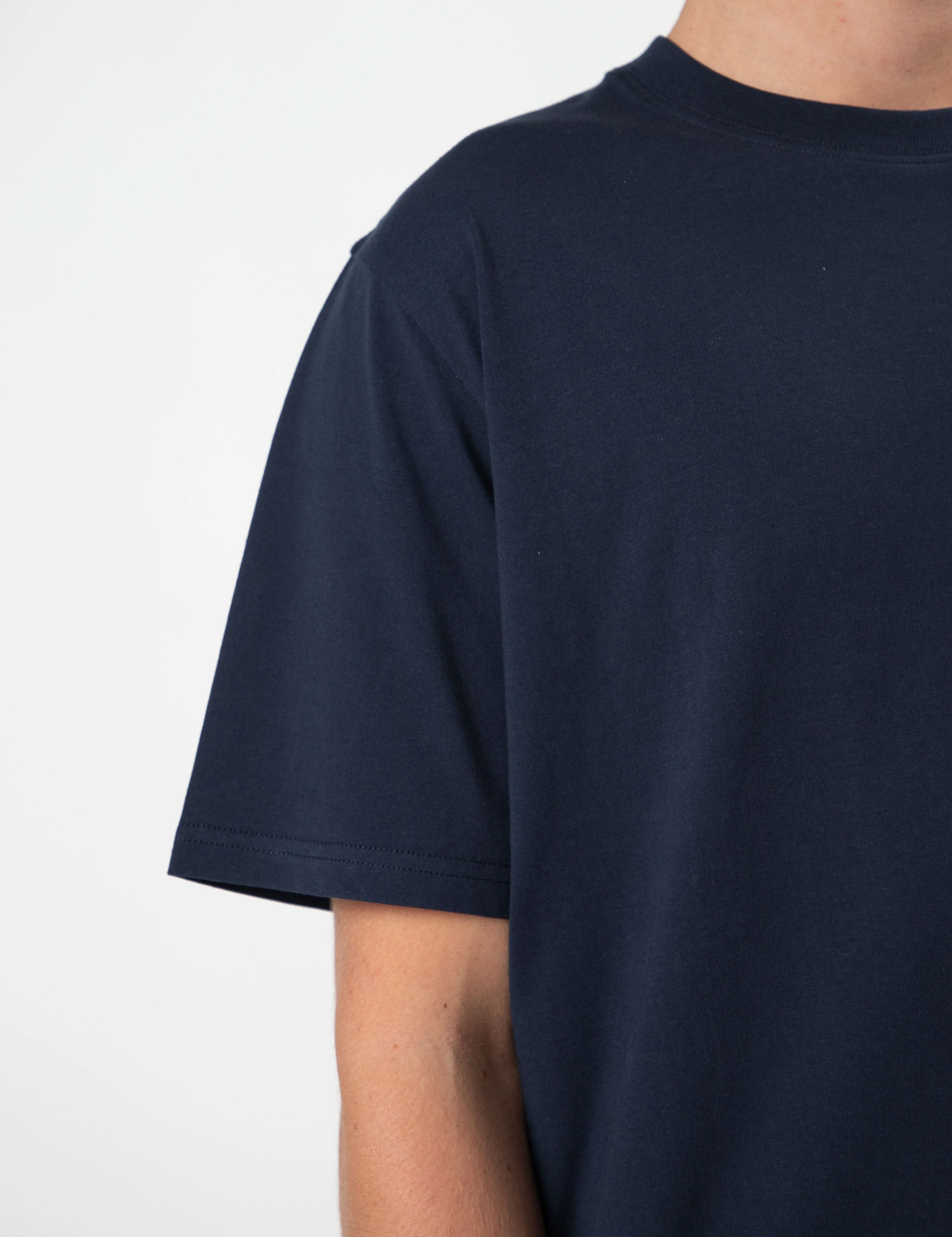 Heavy Weight Tee - Navy - Image 5