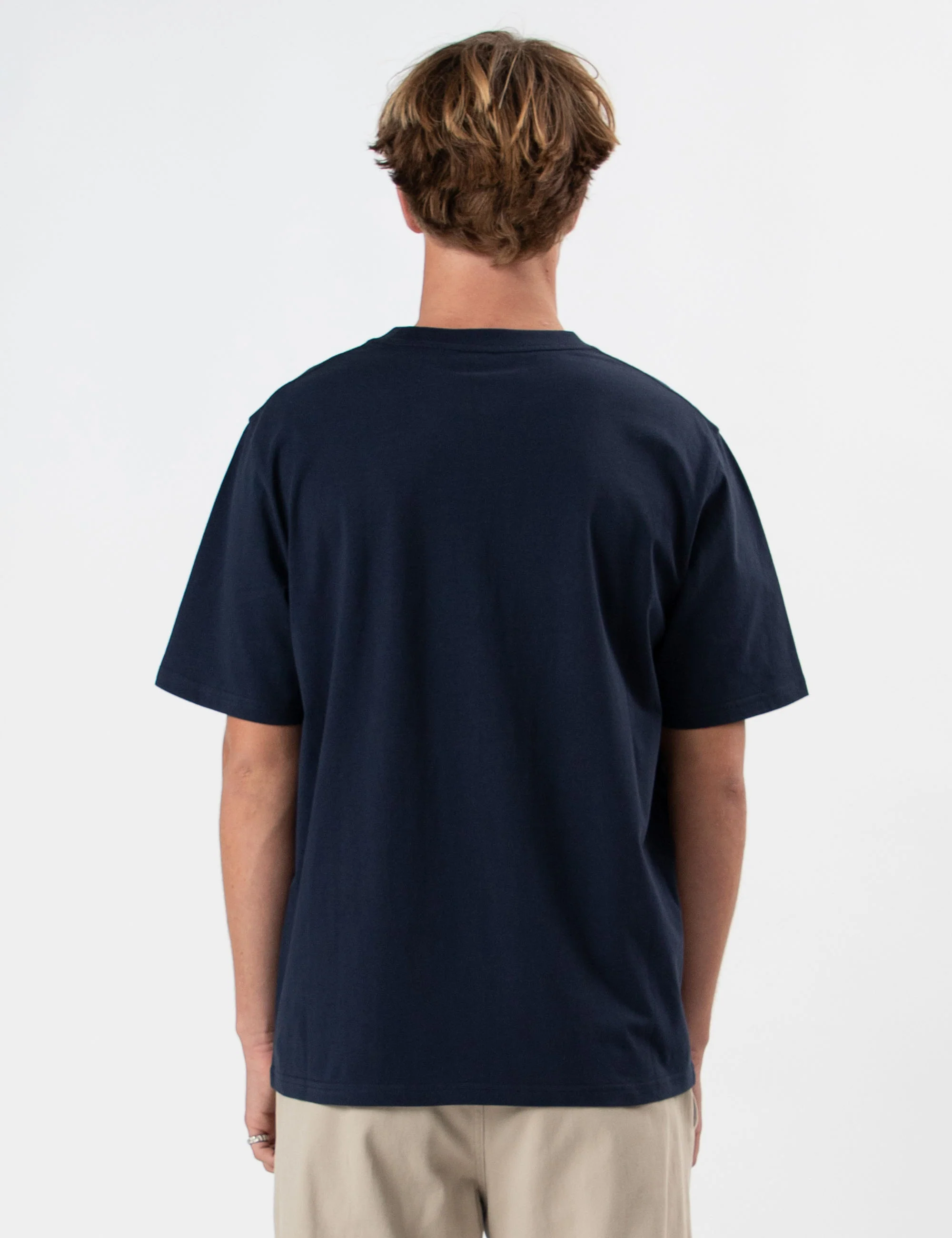 Heavy Weight Tee - Navy - Image 8