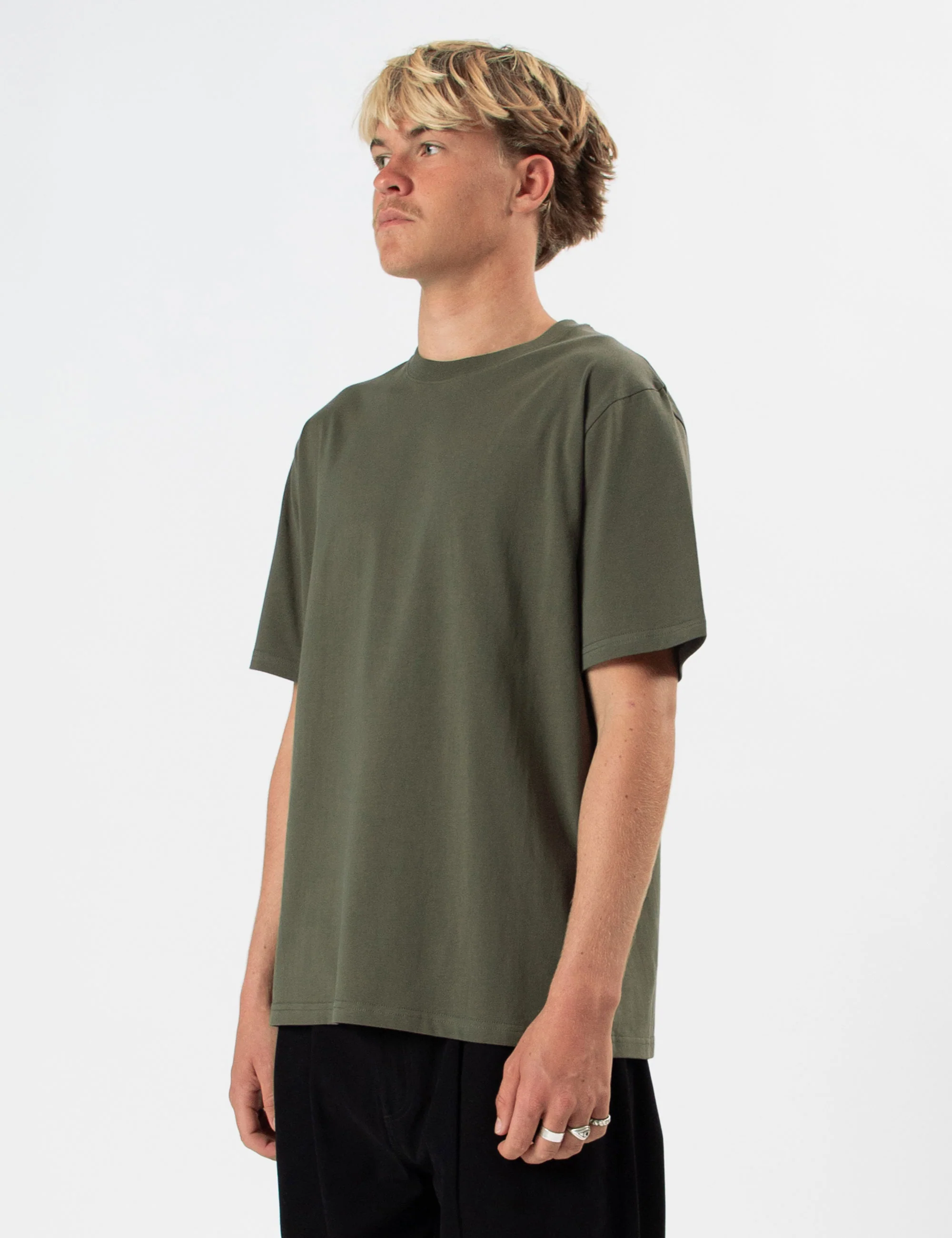 Heavy Weight Tee - Thyme - Image 11