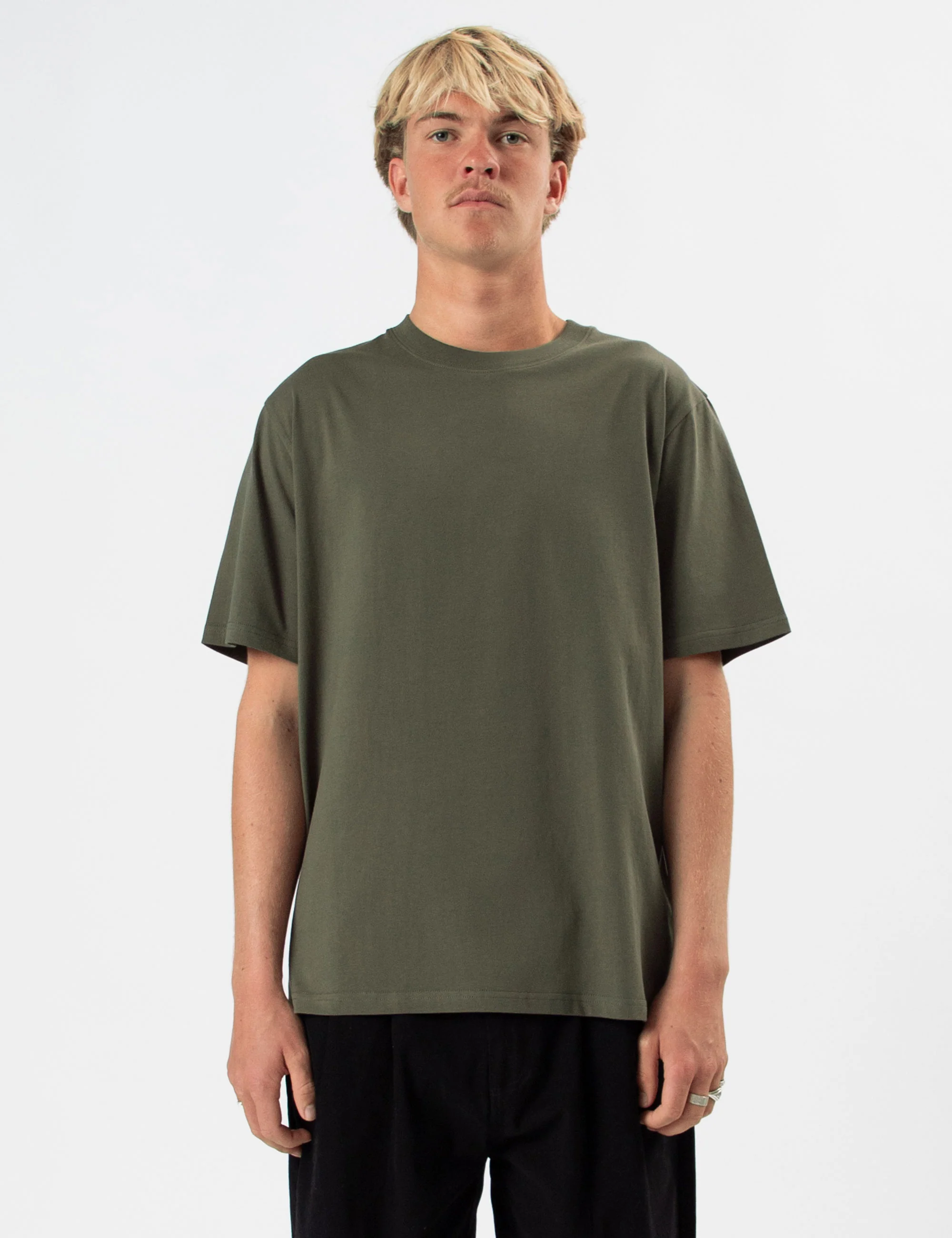 Heavy Weight Tee - Thyme - Image 2