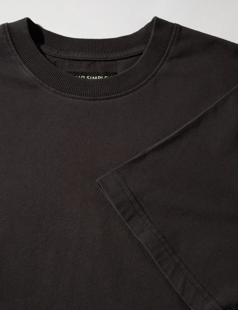 Heavy Weight Tee - Washed Black - Image 5