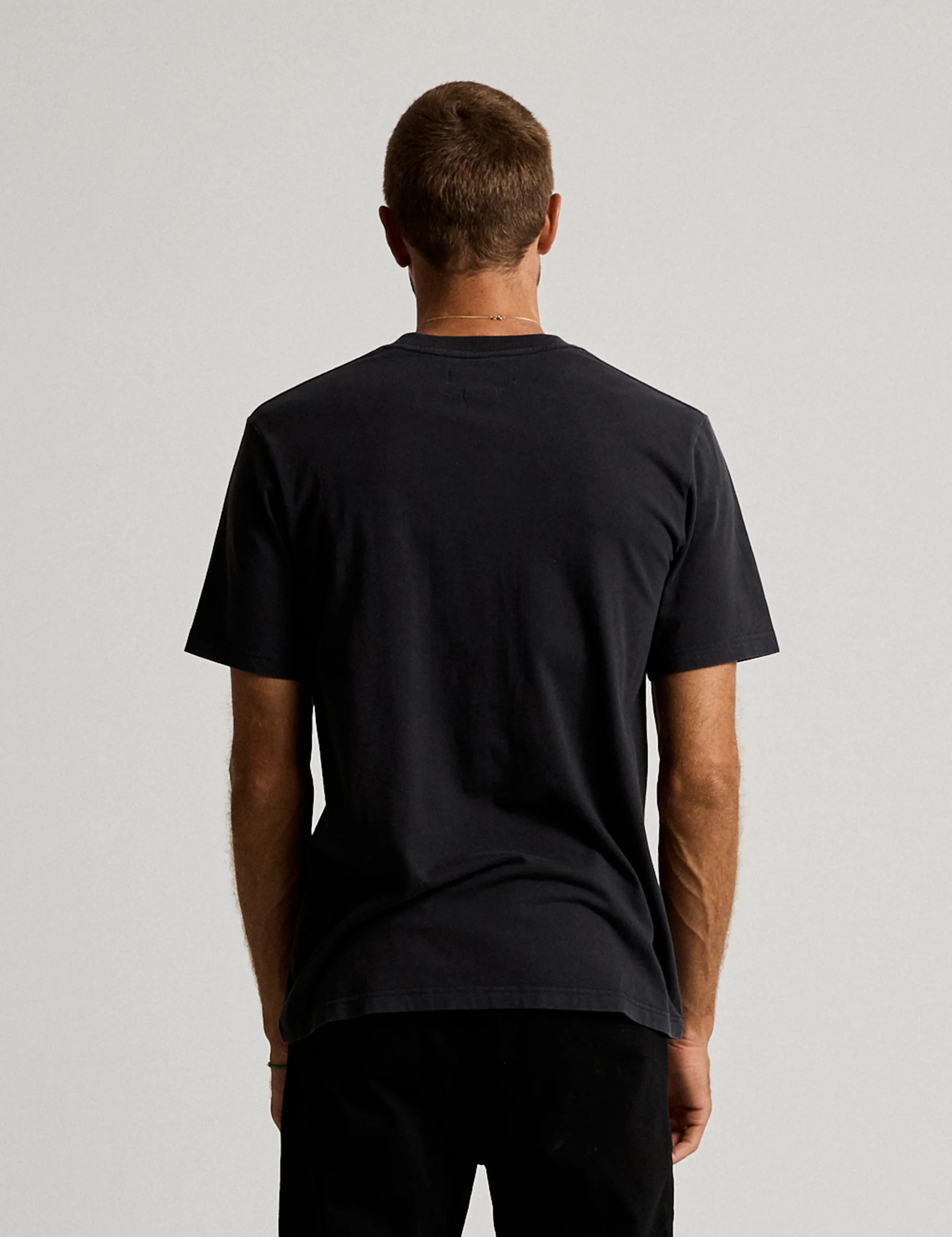 Heavy Weight Tee - Washed Black - Image 3