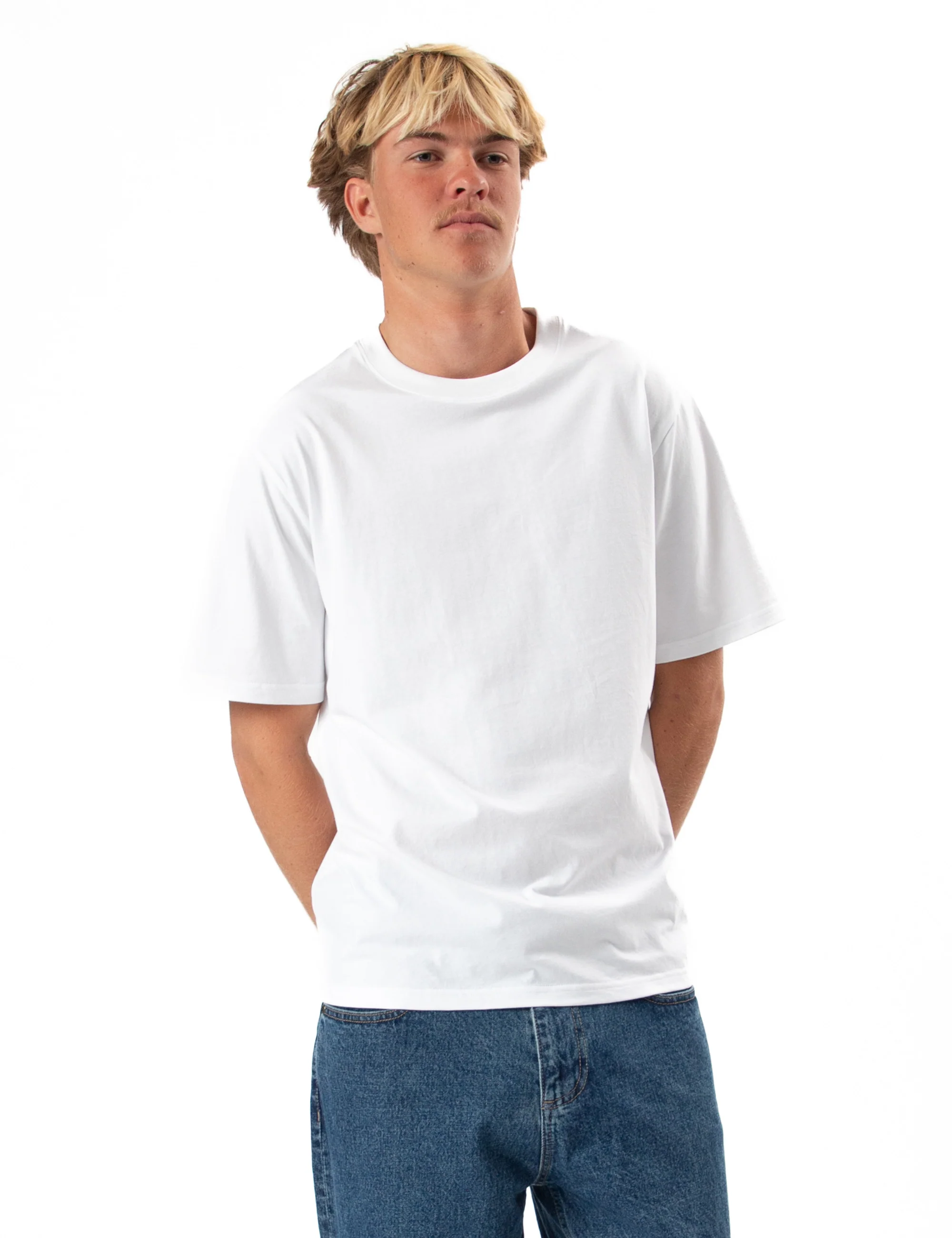 Heavy Weight Tee - White - Image 8