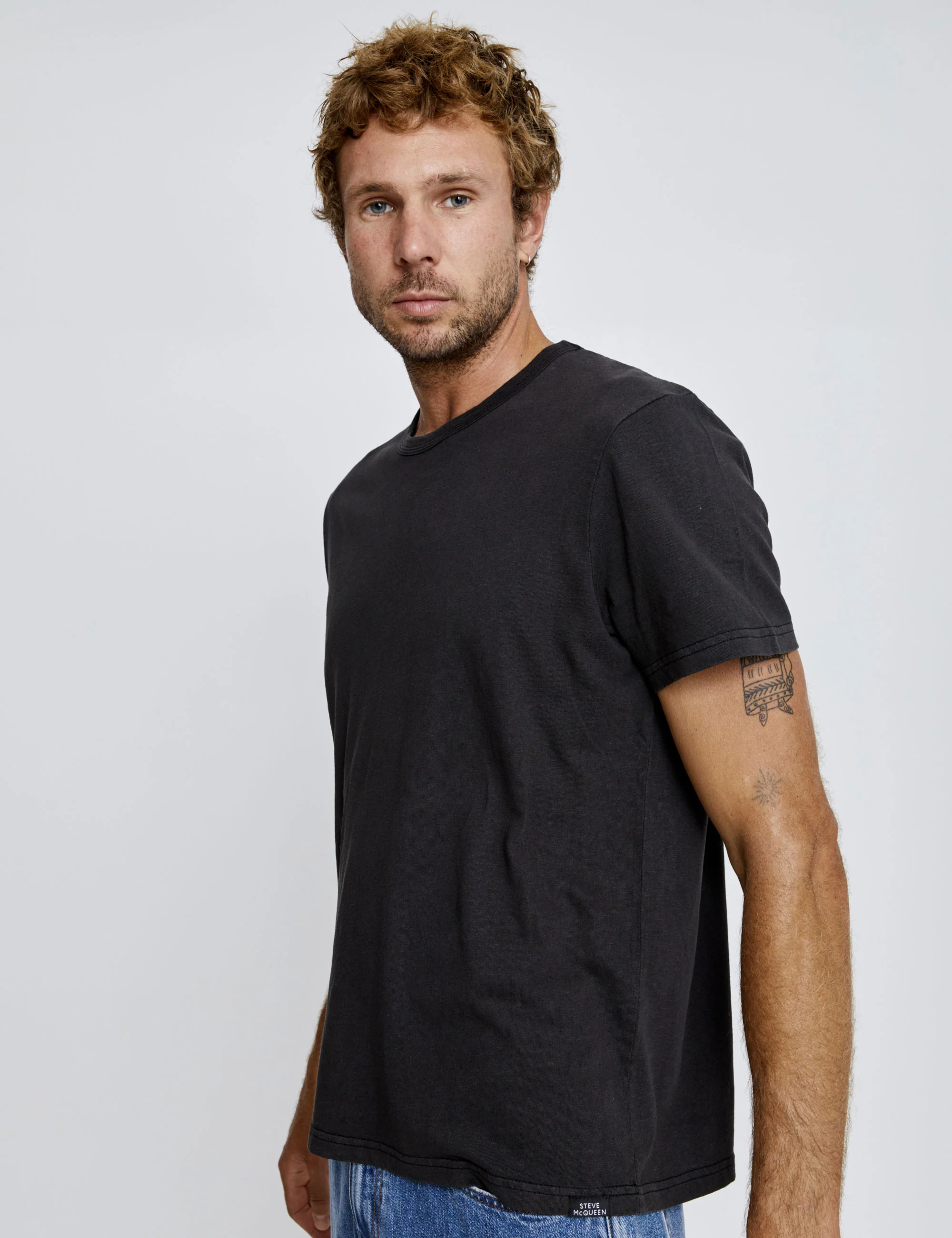 Hemp Tee - Black - Image 4