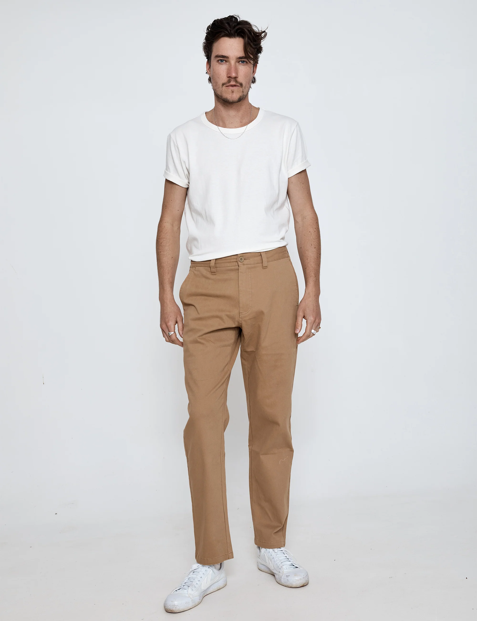 Hemp Tee - Vintage White - Image 11