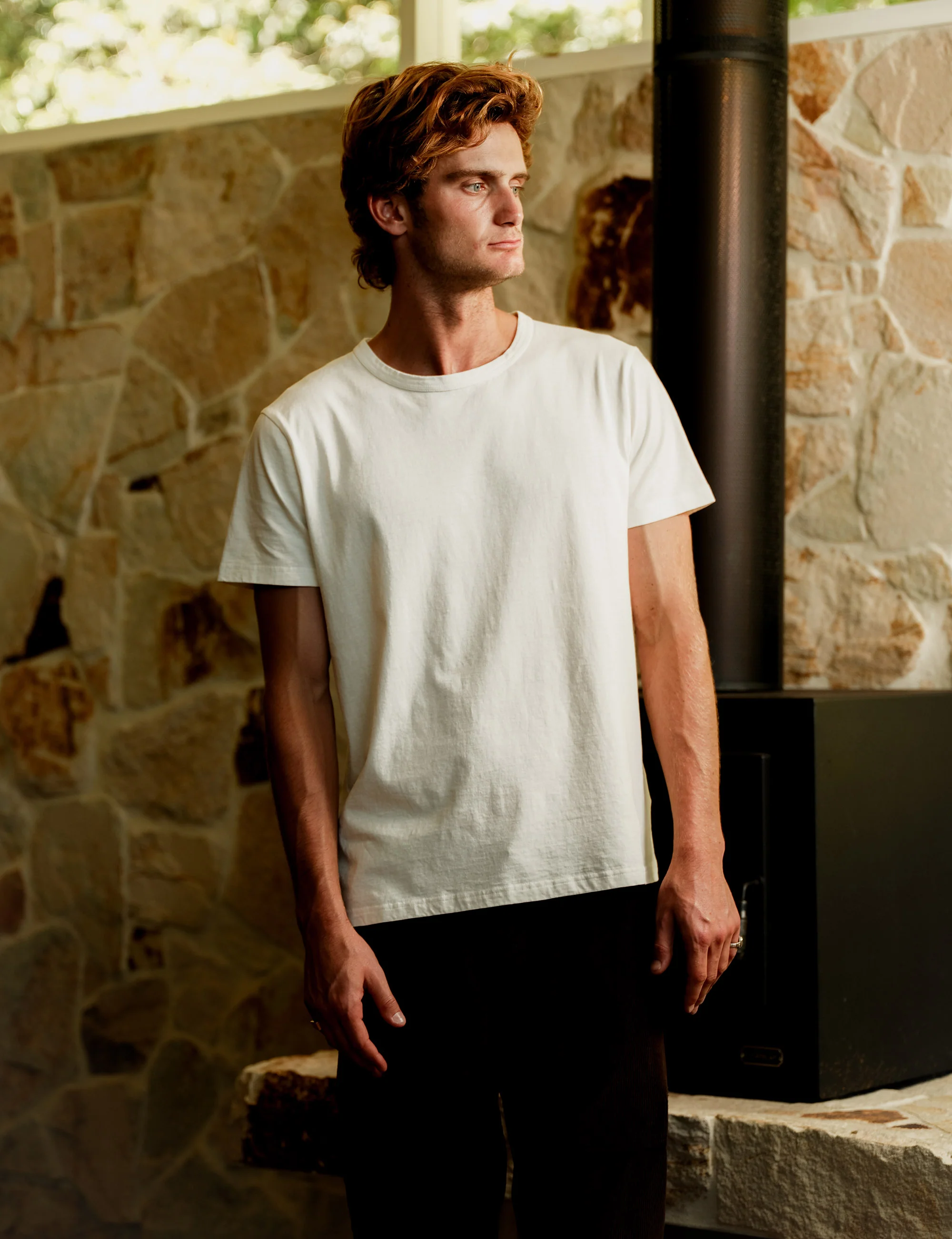 Hemp Tee - Vintage White - Image 4