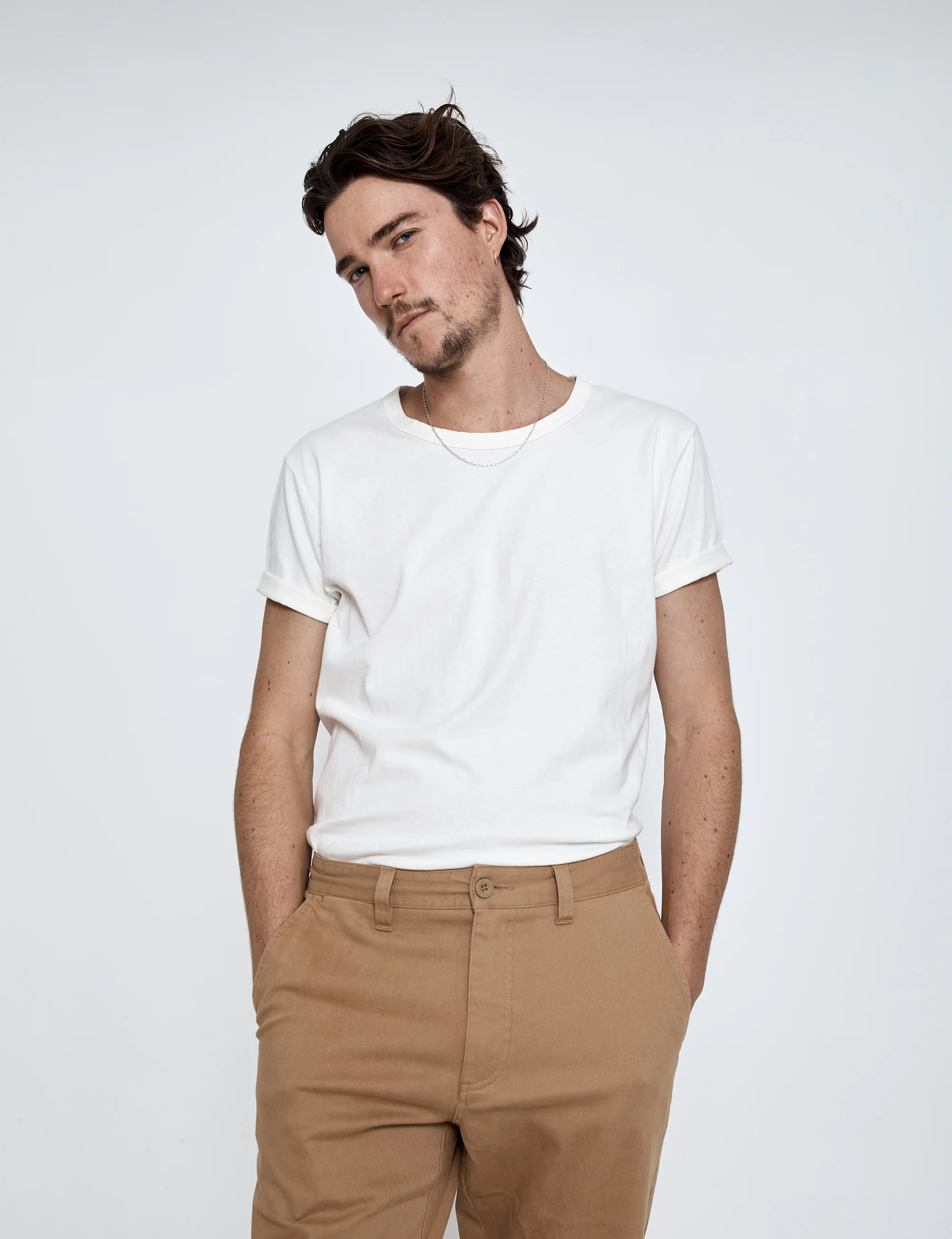 Hemp Tee - Vintage White - Image 5