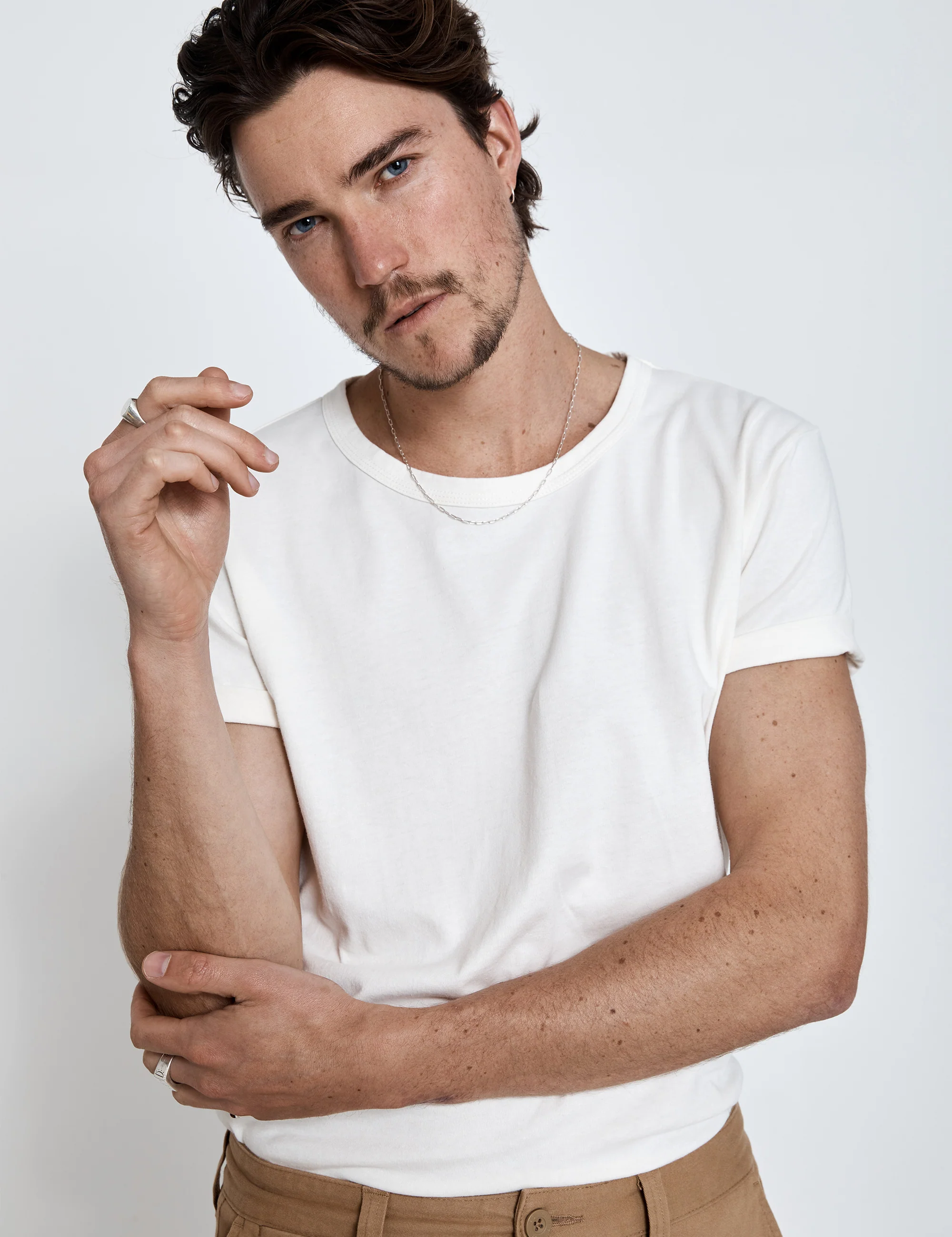 Hemp Tee - Vintage White - Image 6