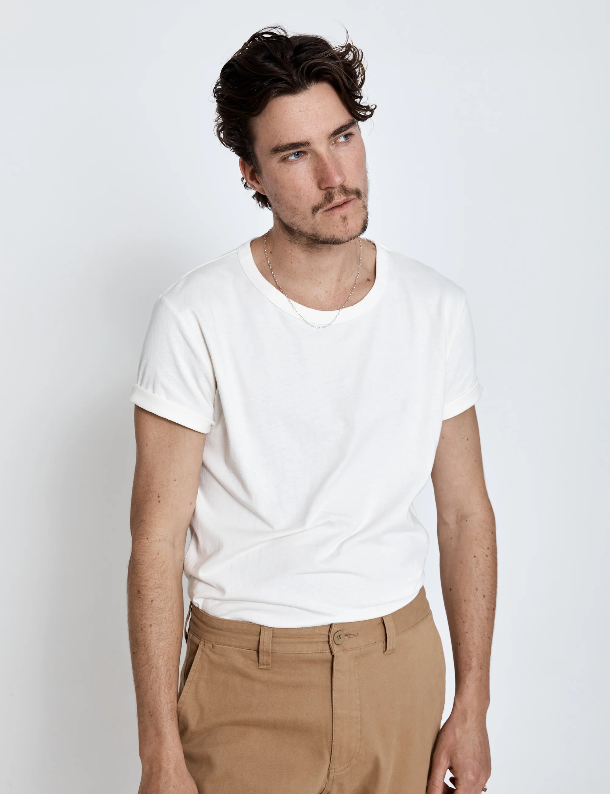 Hemp Tee - Vintage White - Image 9