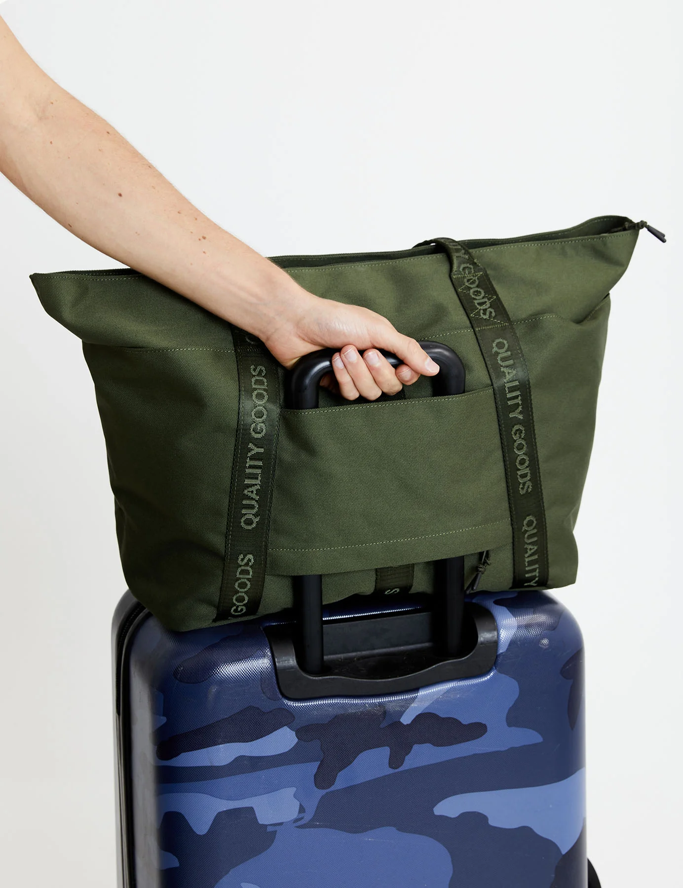 Jasper Tote Large - Army - Image 4