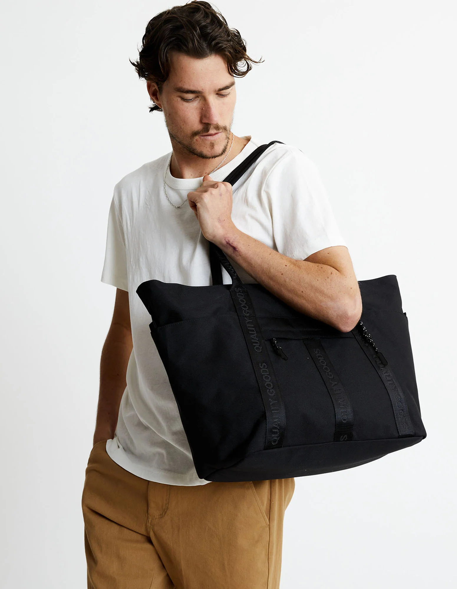 Jasper Tote Large - Black - Image 6
