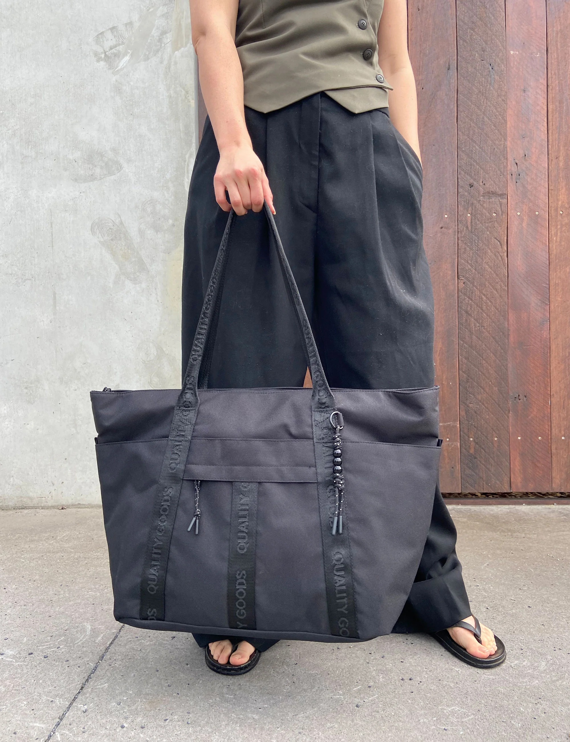 Jasper Tote Large - Black - Image 7
