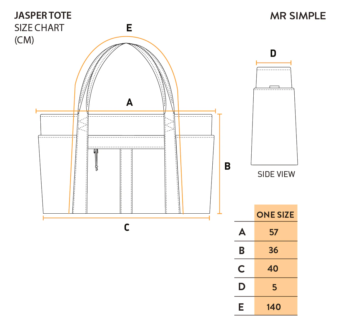 Jasper Tote Large - Black - Image 9