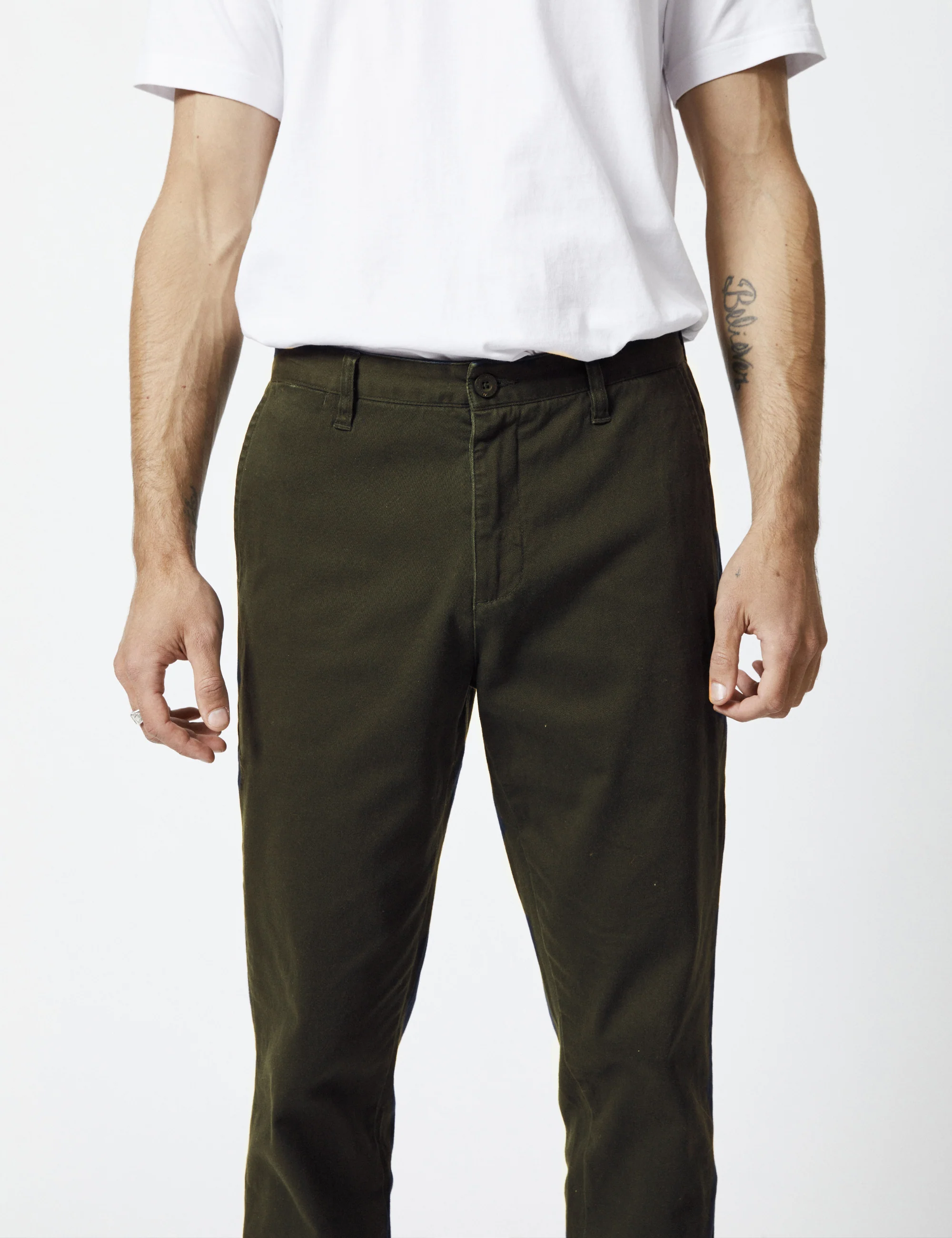 Maxwell Slim Chino - Dark Green - Image 5