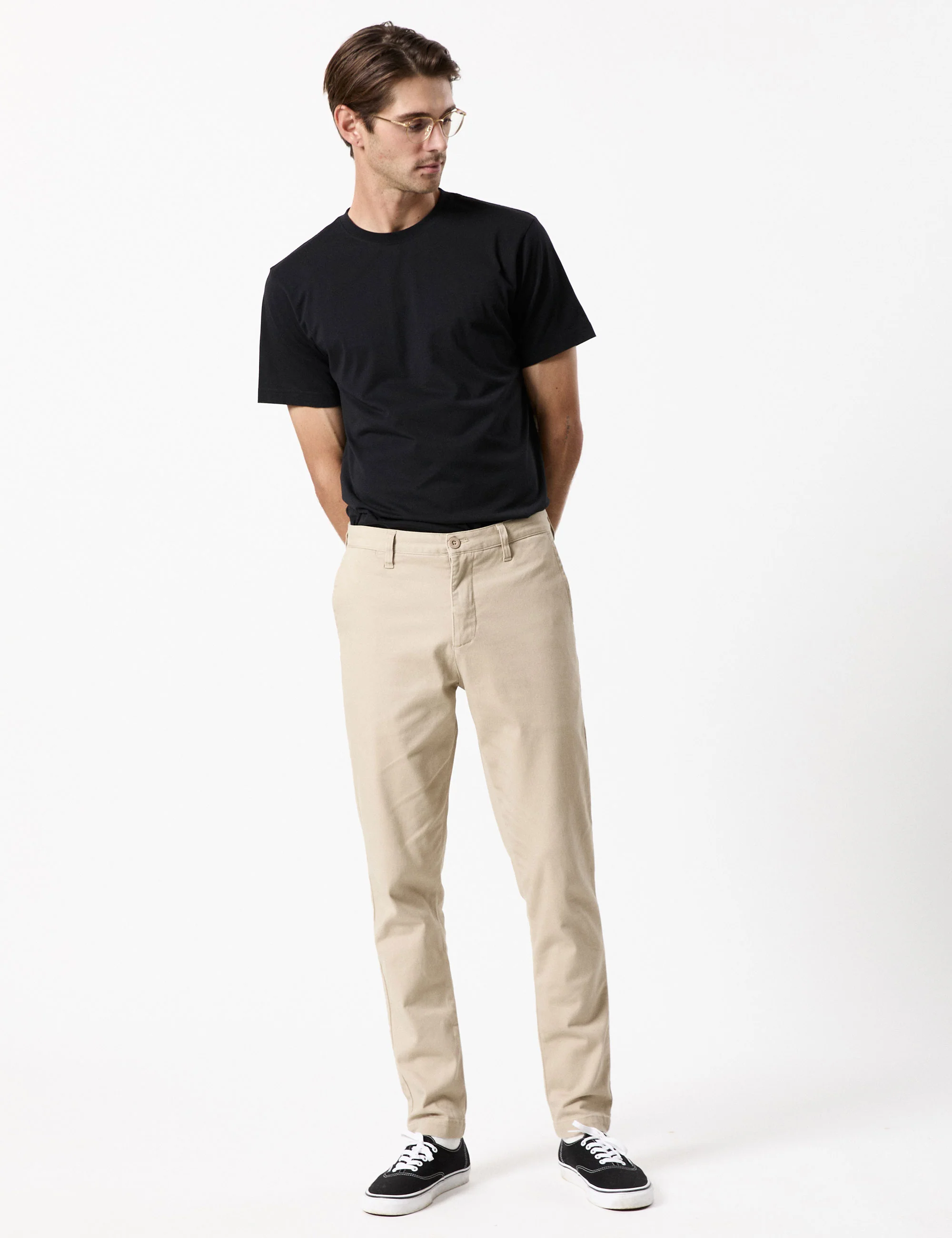 Maxwell Slim Chino - Stone - Image 5