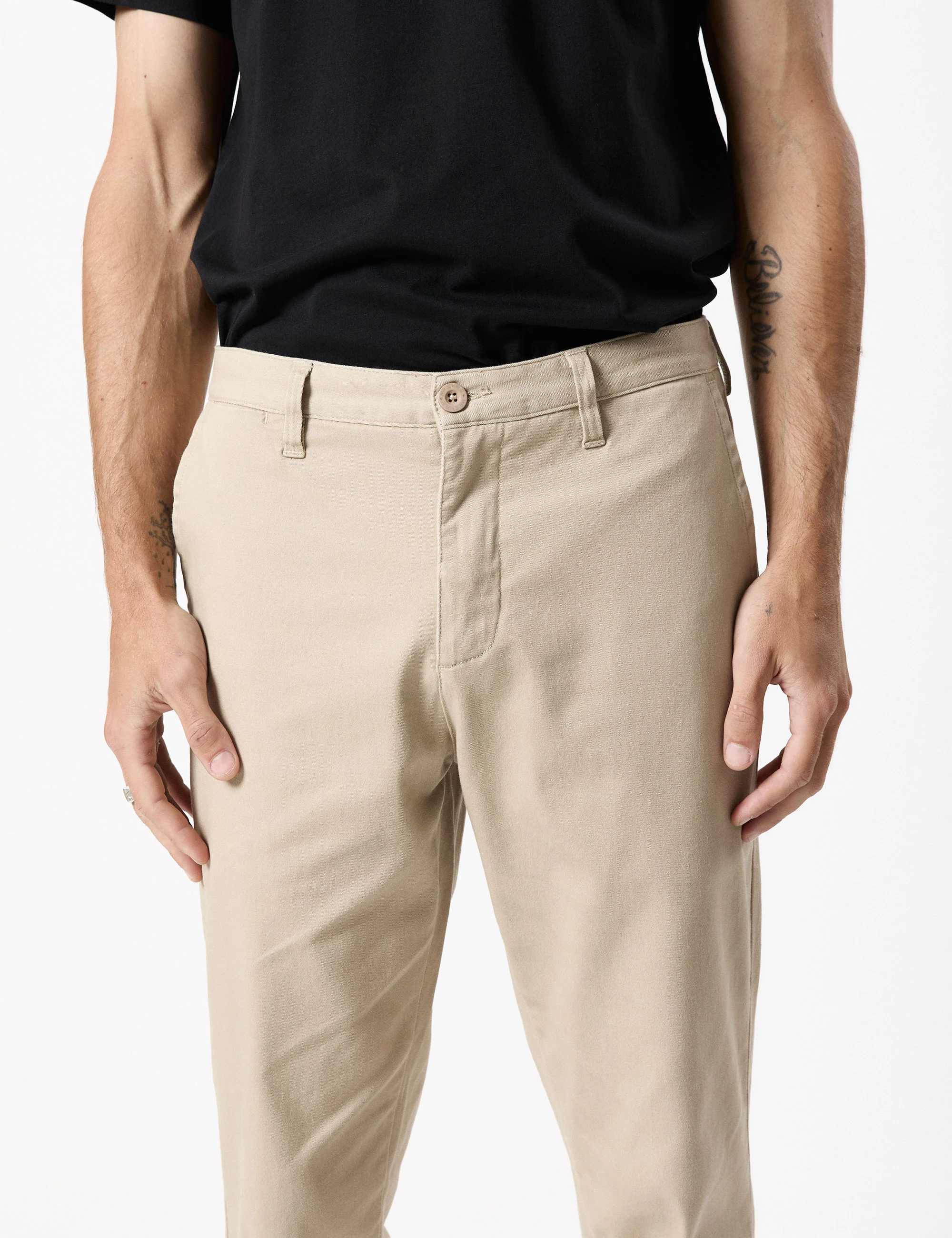 Maxwell Slim Chino - Stone - Image 9