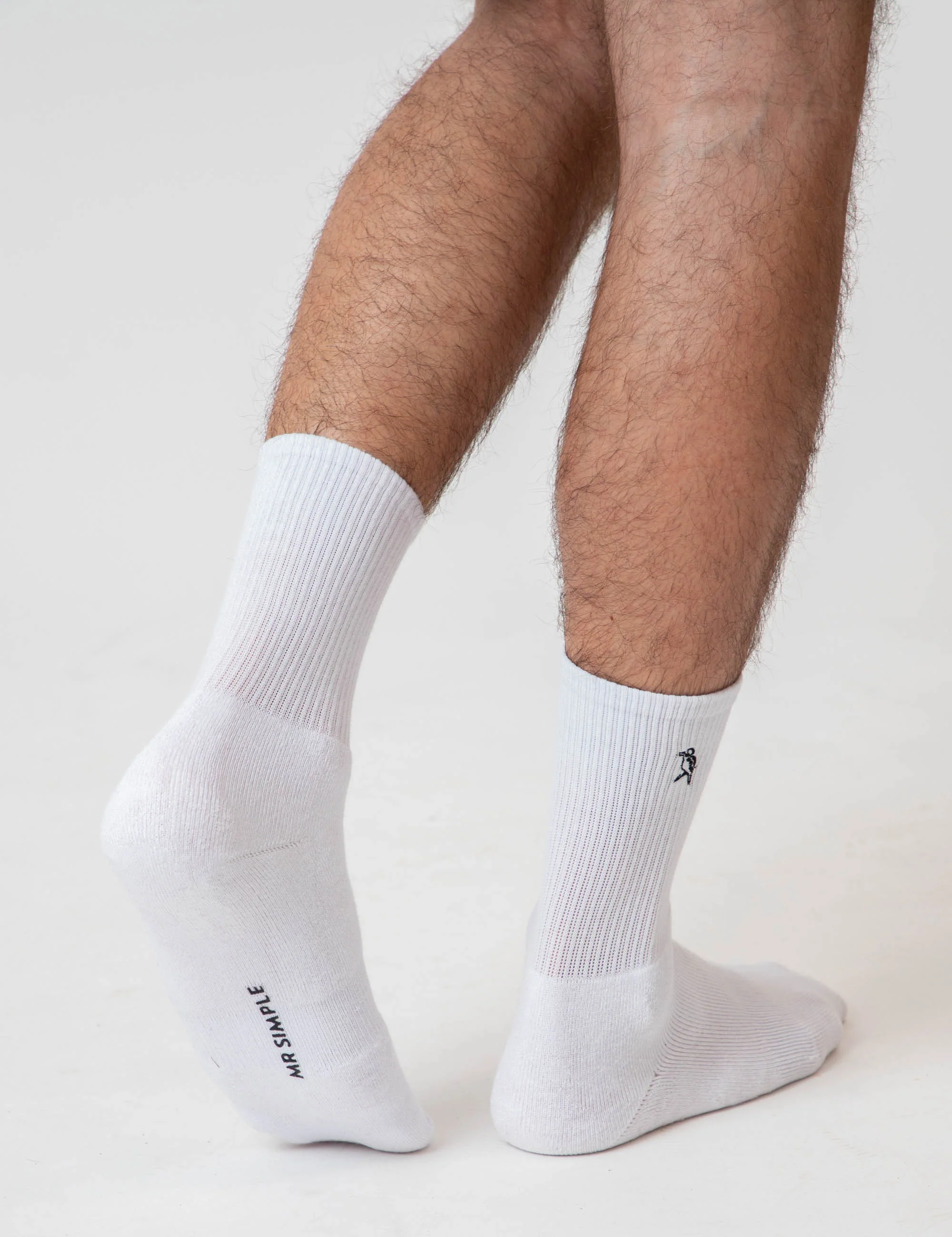 Mister Socks 3 Pack - White - Image 4