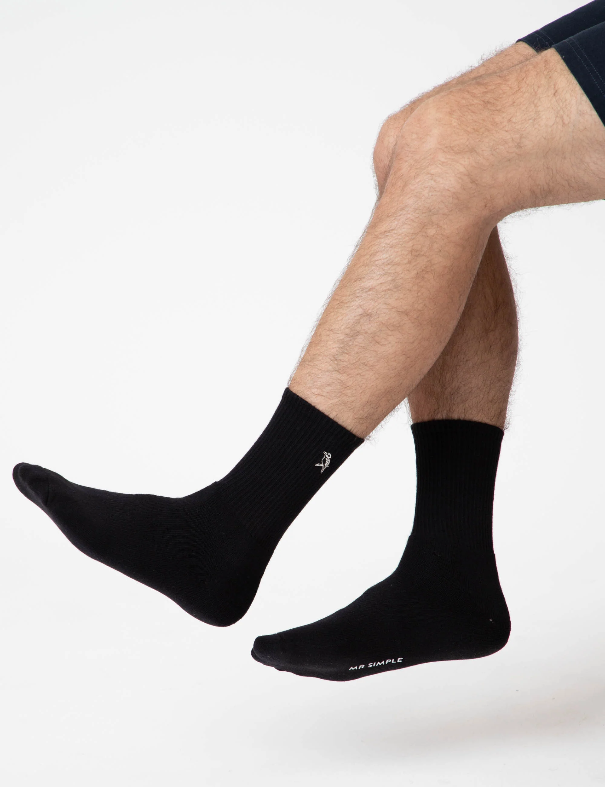 Mister Socks 3 Pack - Black - Image 4