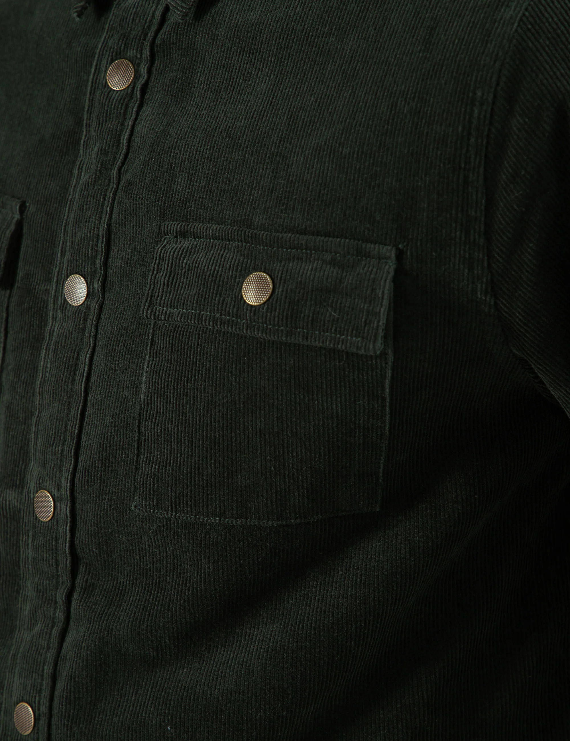 Quilted Cord Jacket - Pine - Image 10