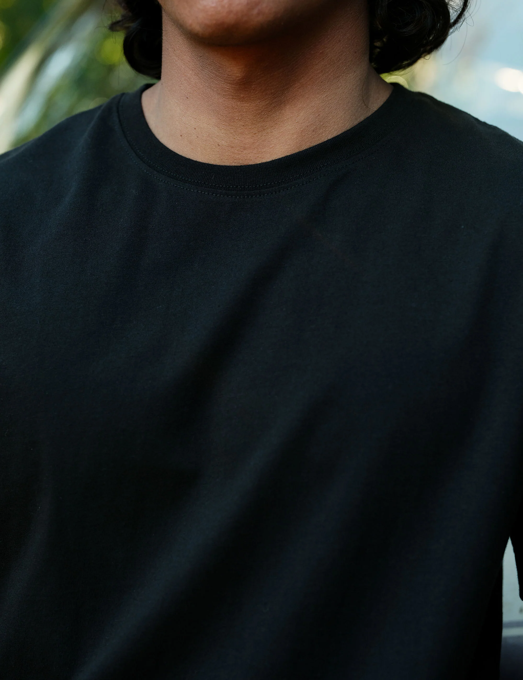 Reginald Organic Tee - Black - Image 4