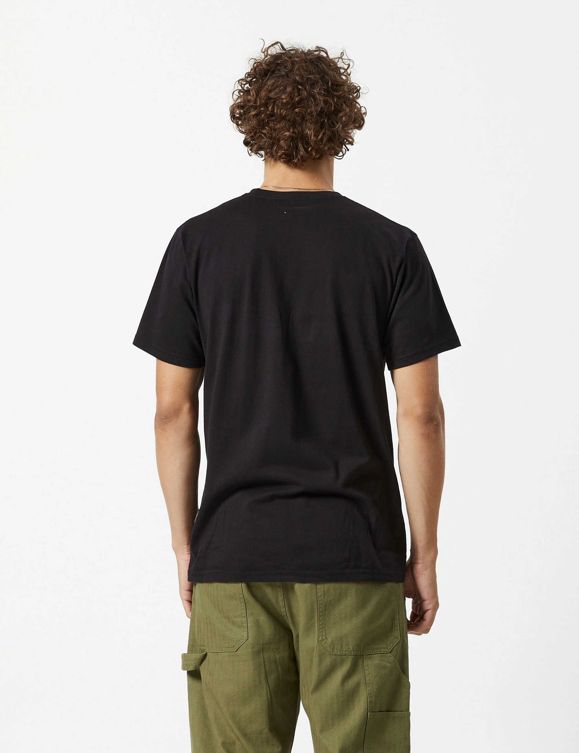 Reginald Organic Tee - Black - Image 7