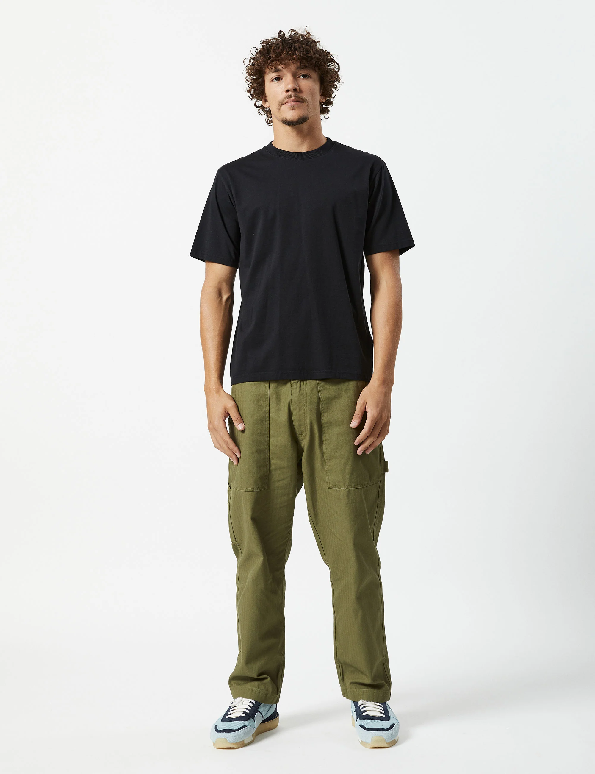 Reginald Organic Tee - Black - Image 8