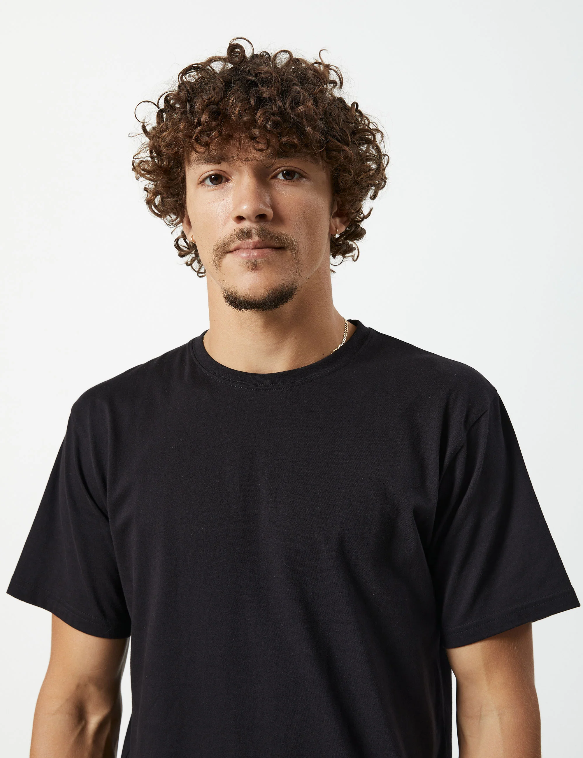 Reginald Organic Tee - Black - Image 9
