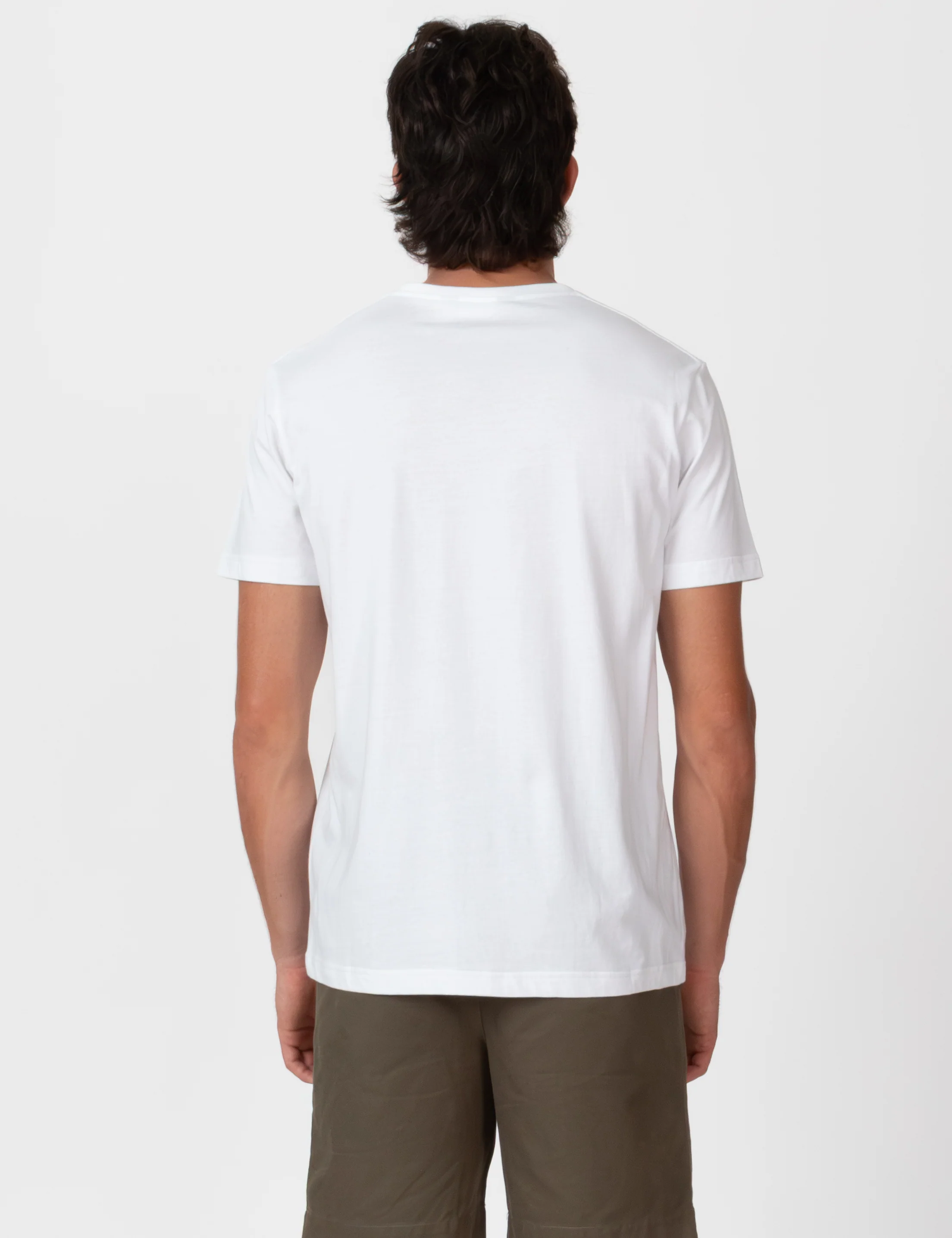Reginald Organic Pocket Tee - White - Image 9