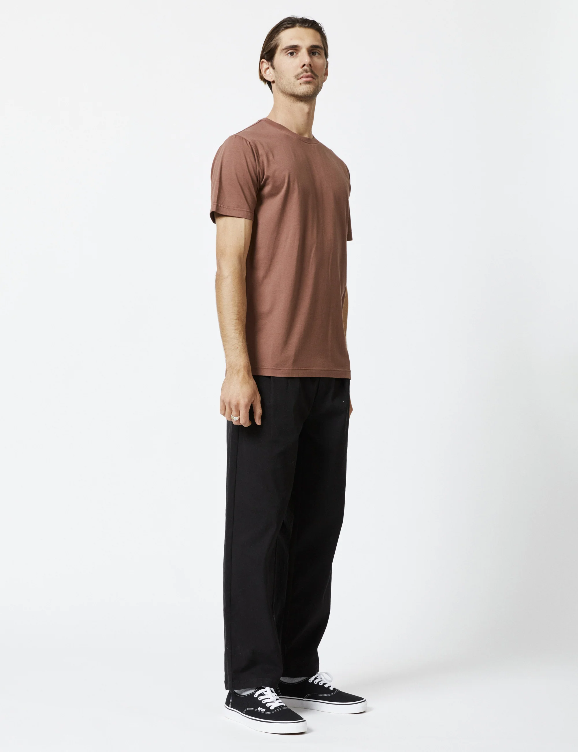 Reginald Organic Tee - Cocoa - Image 4