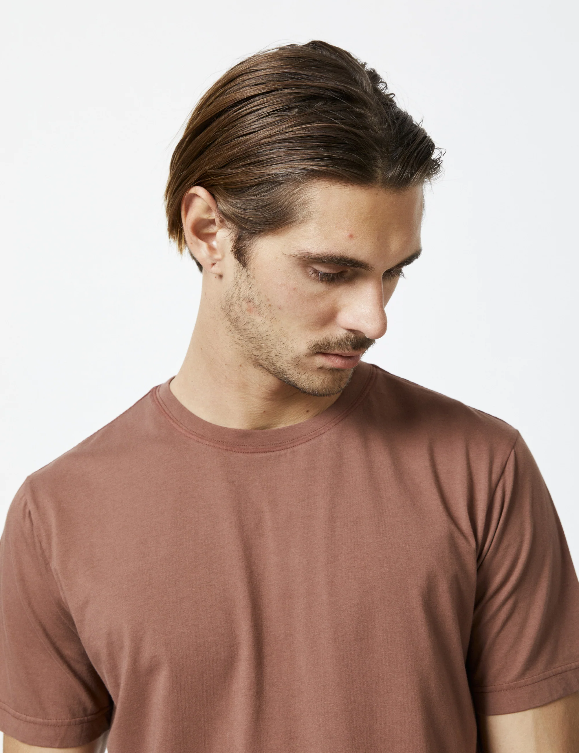 Reginald Organic Tee - Cocoa - Image 6