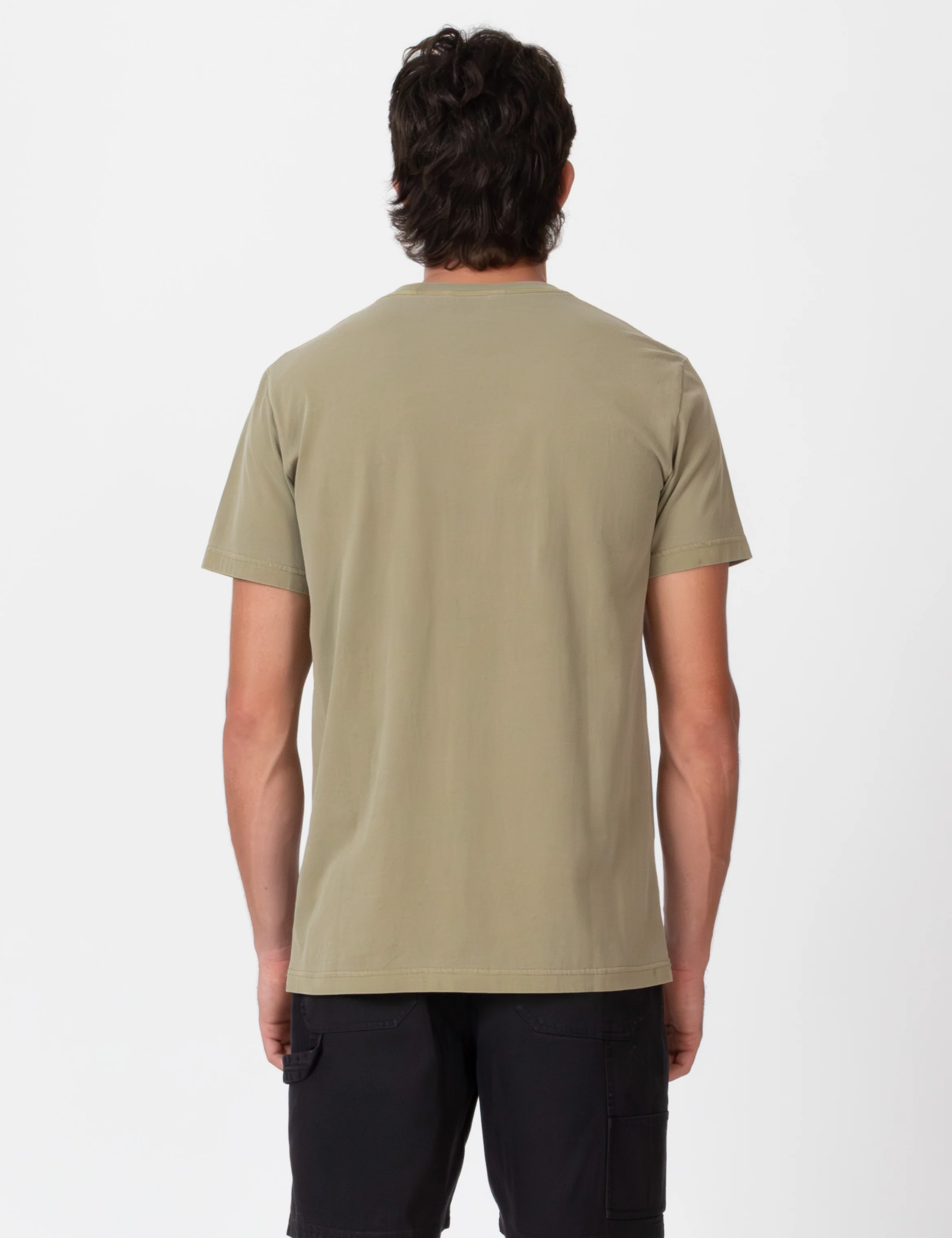 Reginald Organic Vintage Tee - Fatigue Fade - Image 4