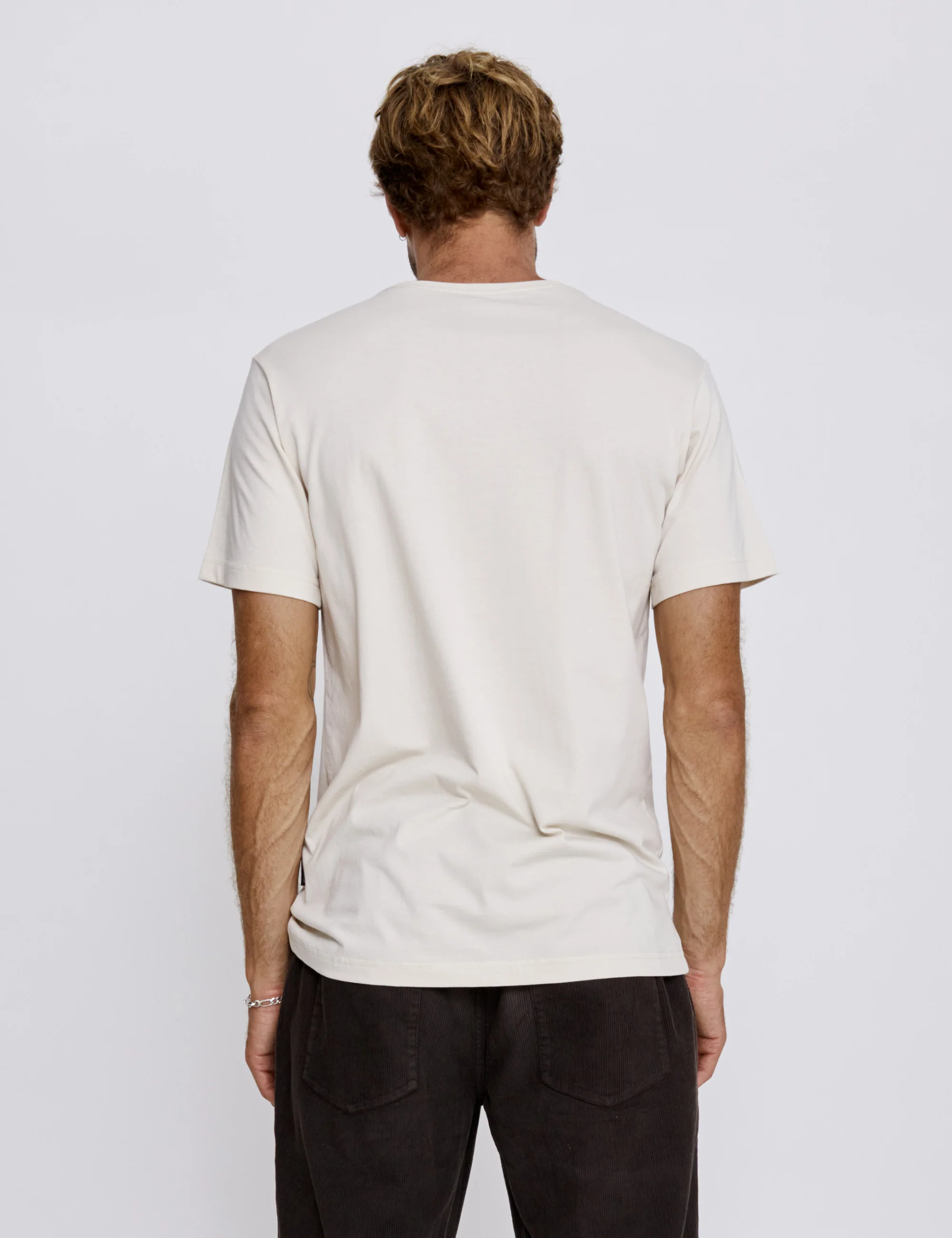 Reginald Organic Tee - Natural - Image 3