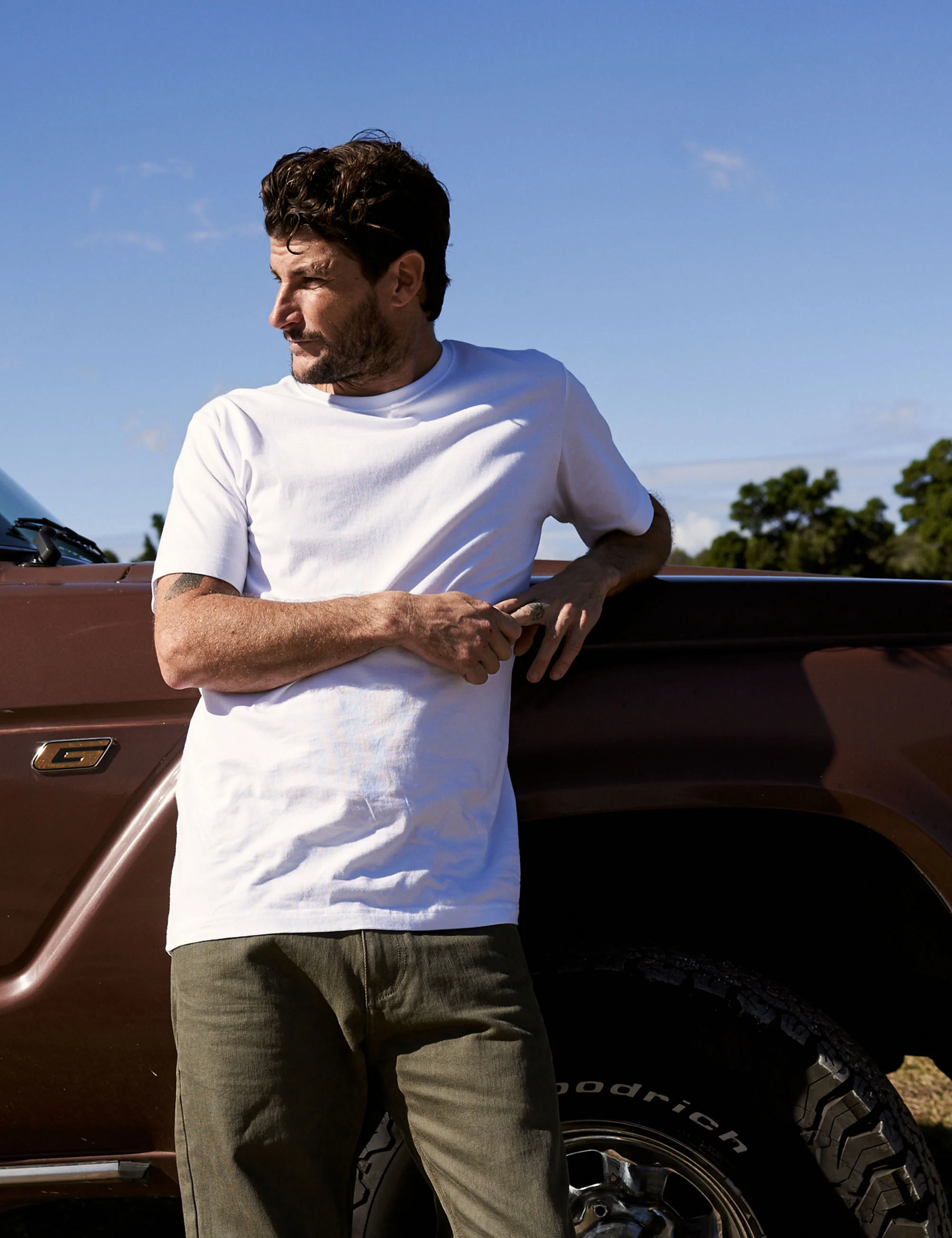 Reginald Organic Tee - White - Image 11
