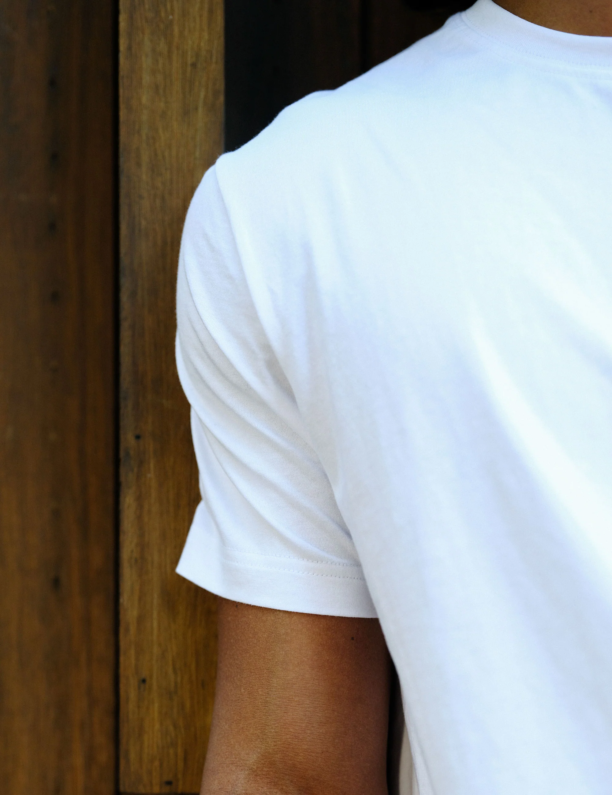 Reginald Organic Tee - White - Image 4