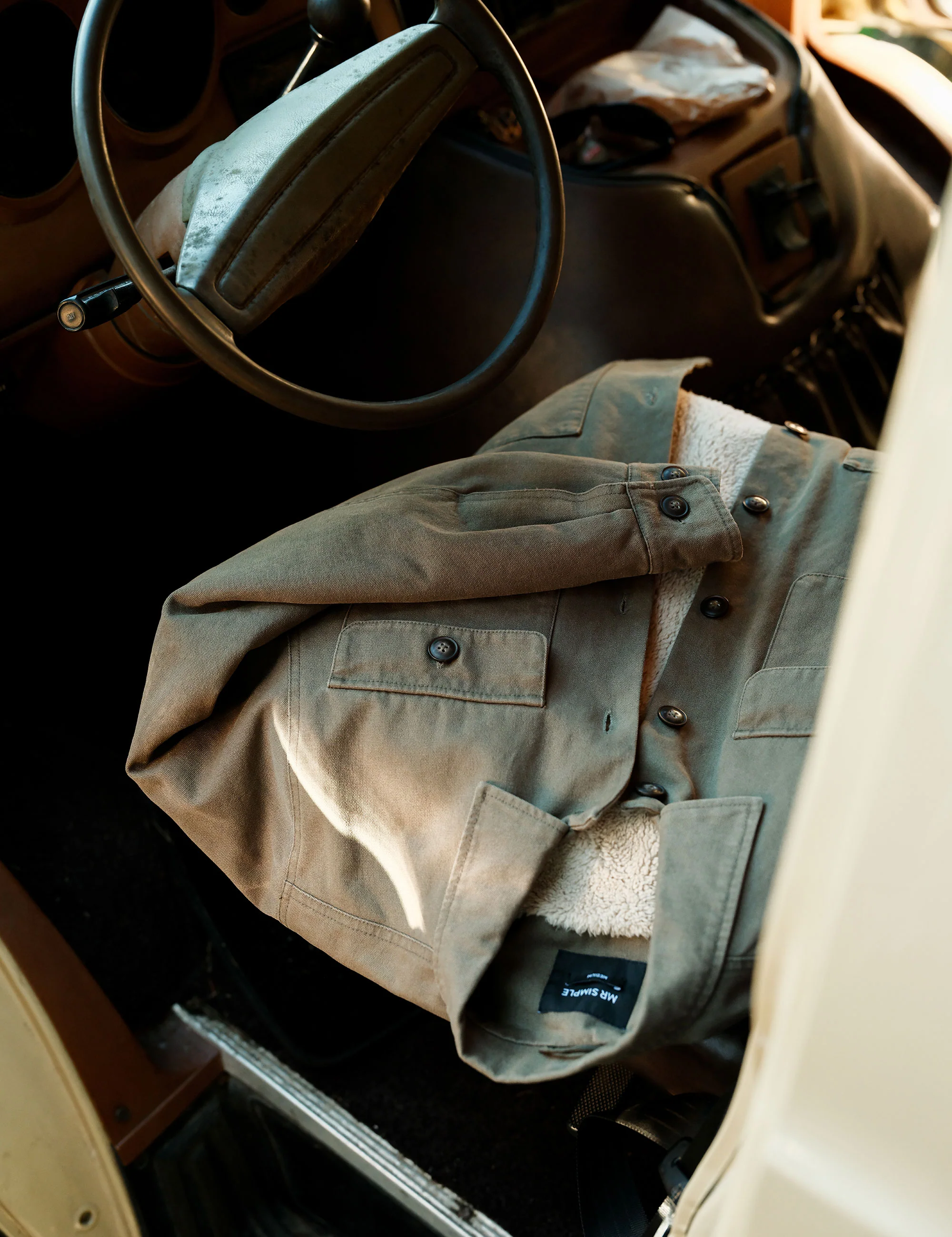 Stockyard Sherpa Jacket - Fatigue - Image 11