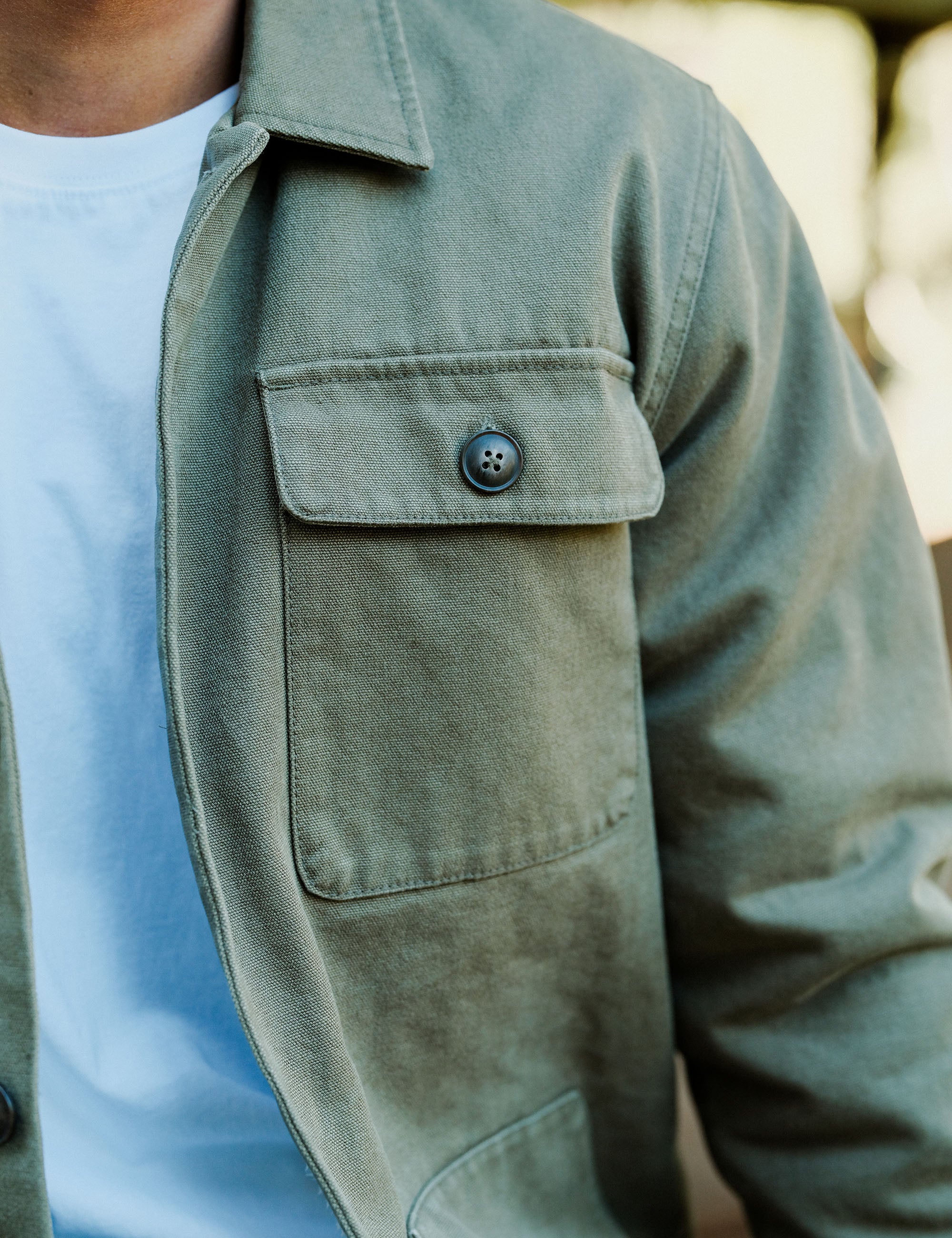 Stockyard Sherpa Jacket - Fatigue - Image 9
