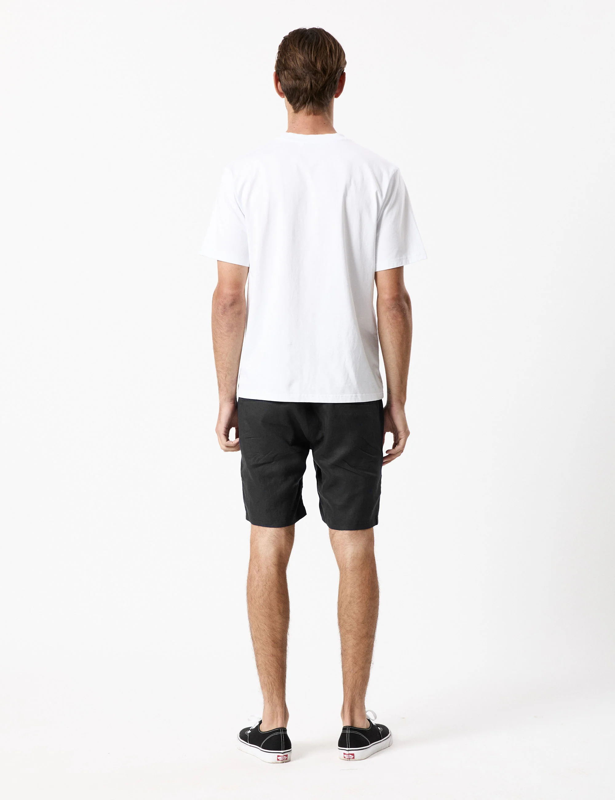 Tanner 3.0 Linen Shorts - Black - Image 10