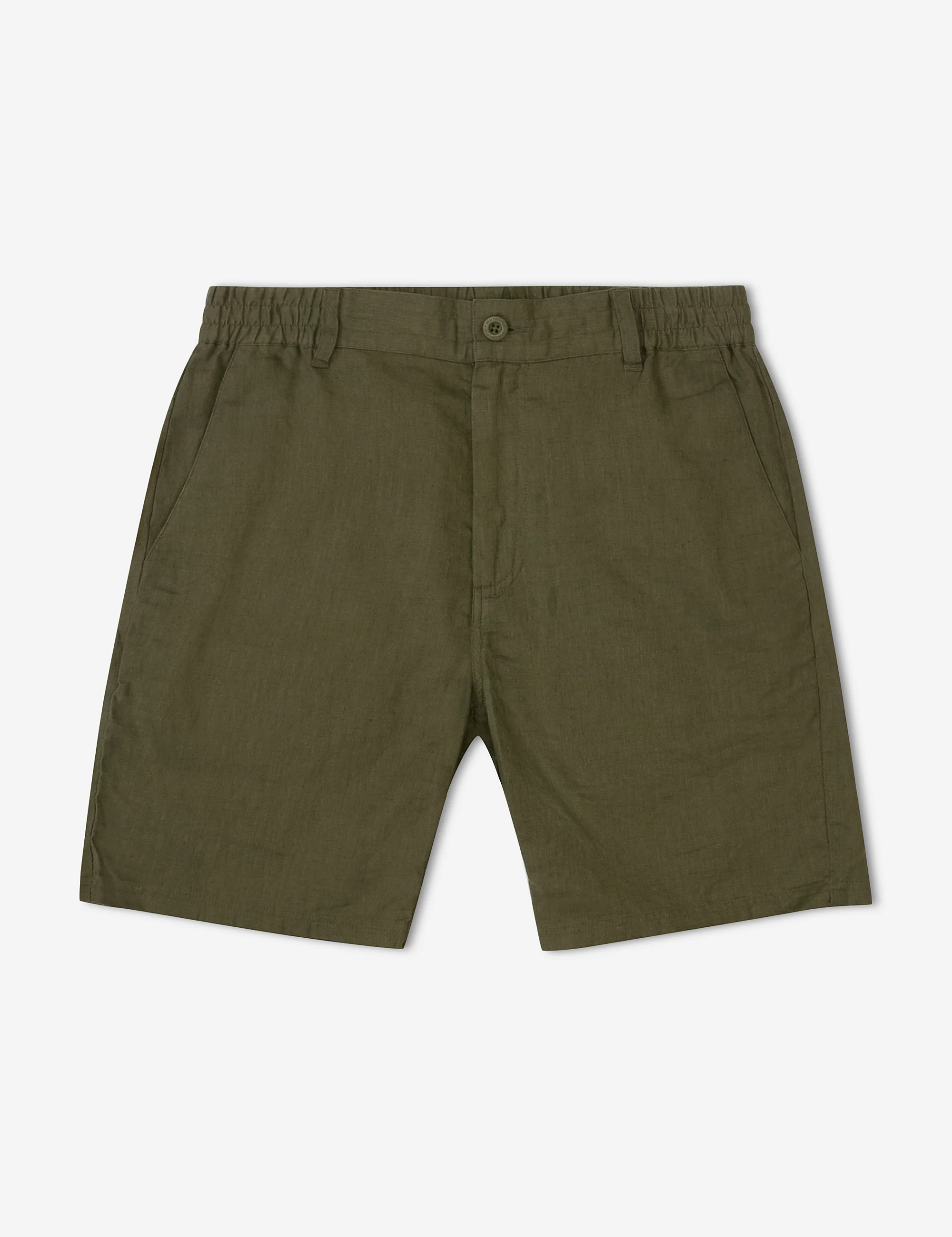 Tanner 3.0 Linen Shorts - Fatigue - Image 6