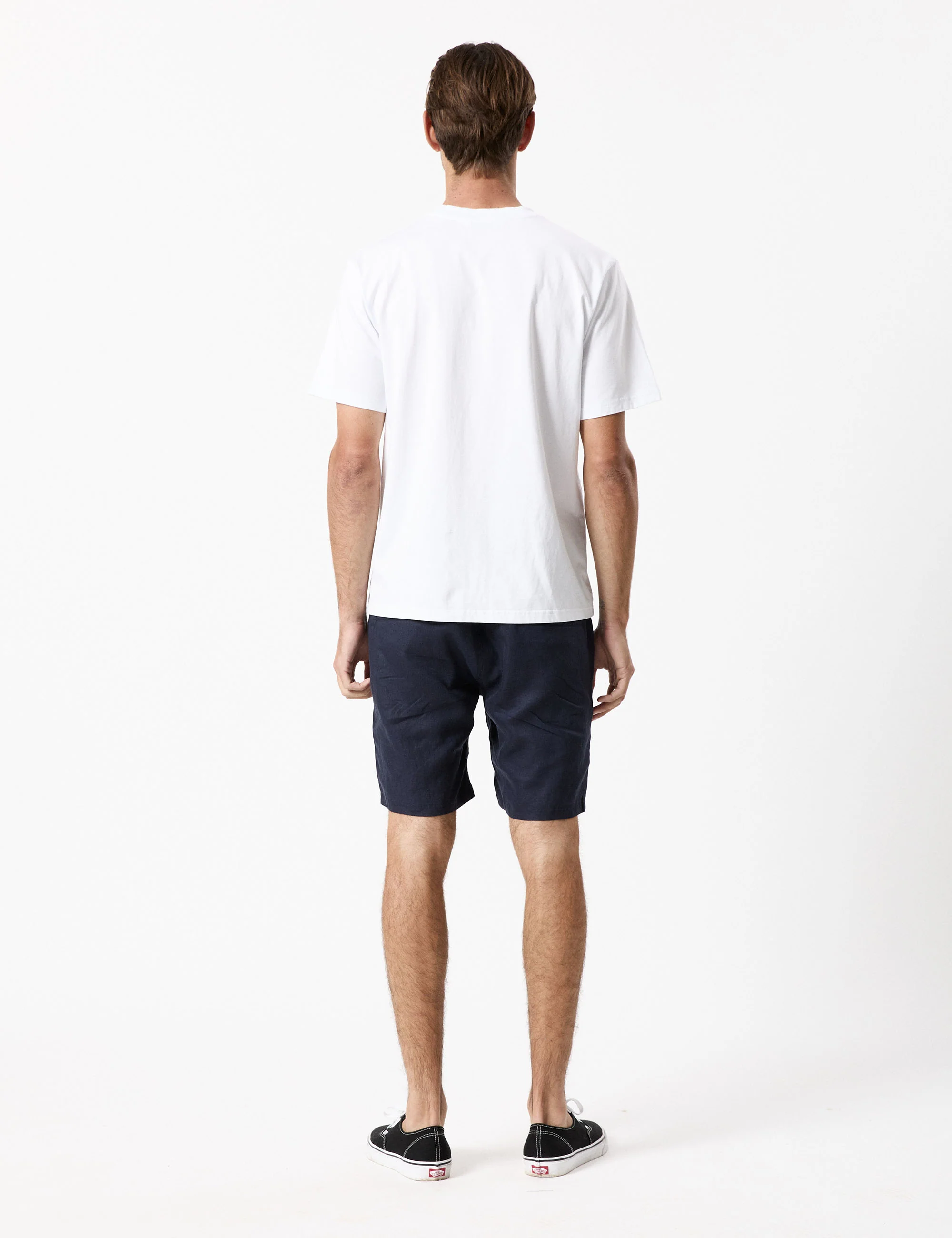 Tanner 3.0 Linen Shorts - Navy - Image 8